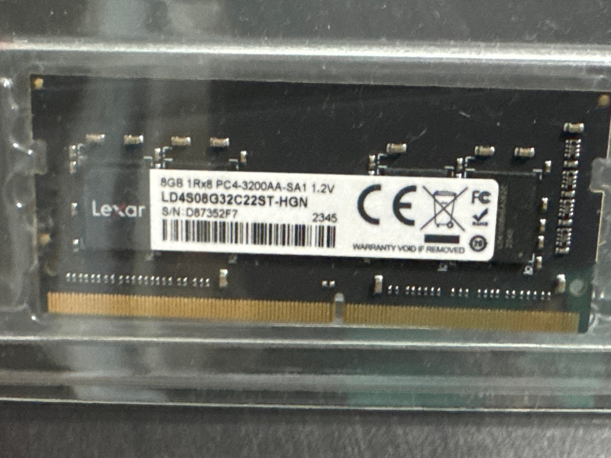 Lexar 8GB DDR4