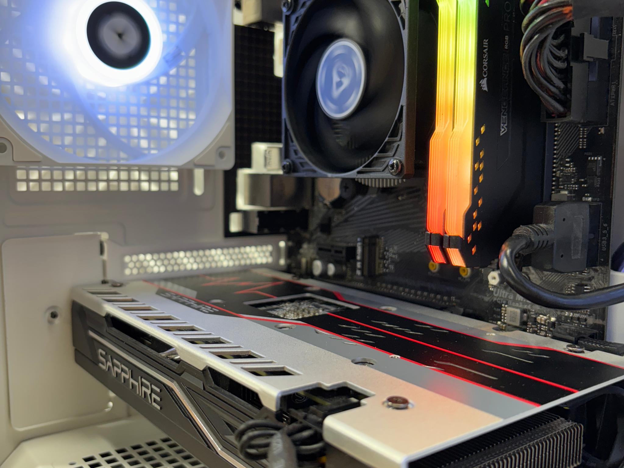 Ryzen 3 3100 + RX 570 4GB Gaming PC | 16GB RGB RAM | 1.24TB Storage | WiFi