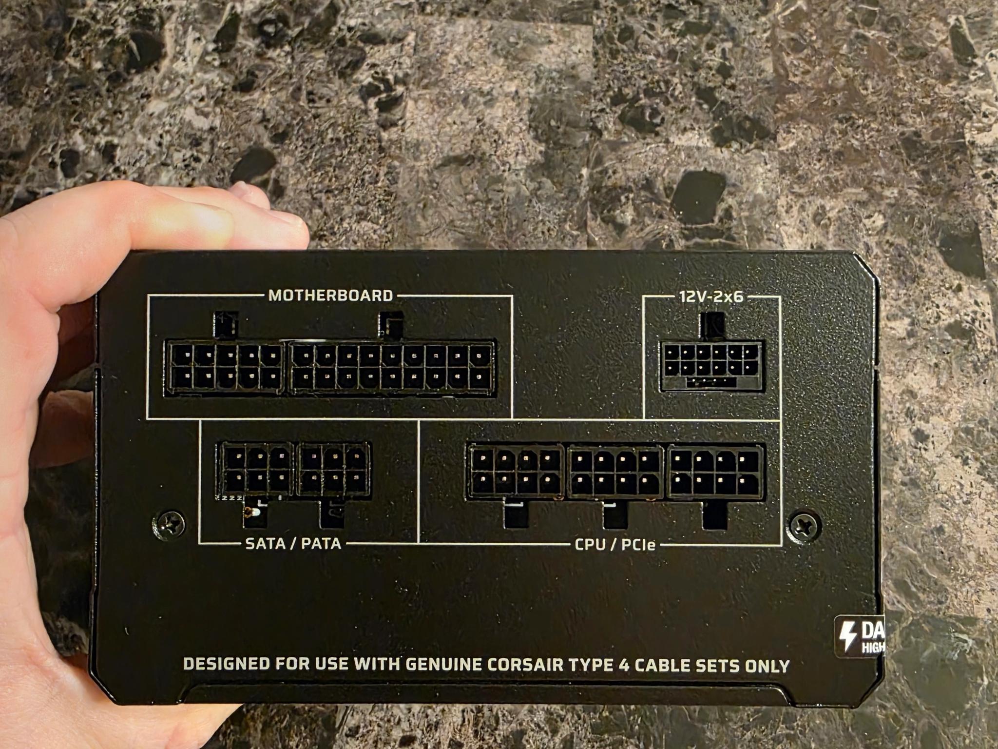 Corsair RMe Series RM850e 850 Watt Cybenetics Gold ATX Fully Modular Power Supply ATX 3.1