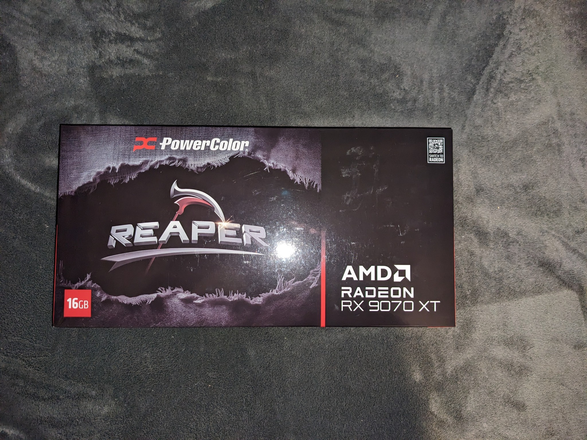 NEW SEALED PowerColor Reaper AMD Radeon RX 9070 XT 16GB GDDR6 Graphics Card