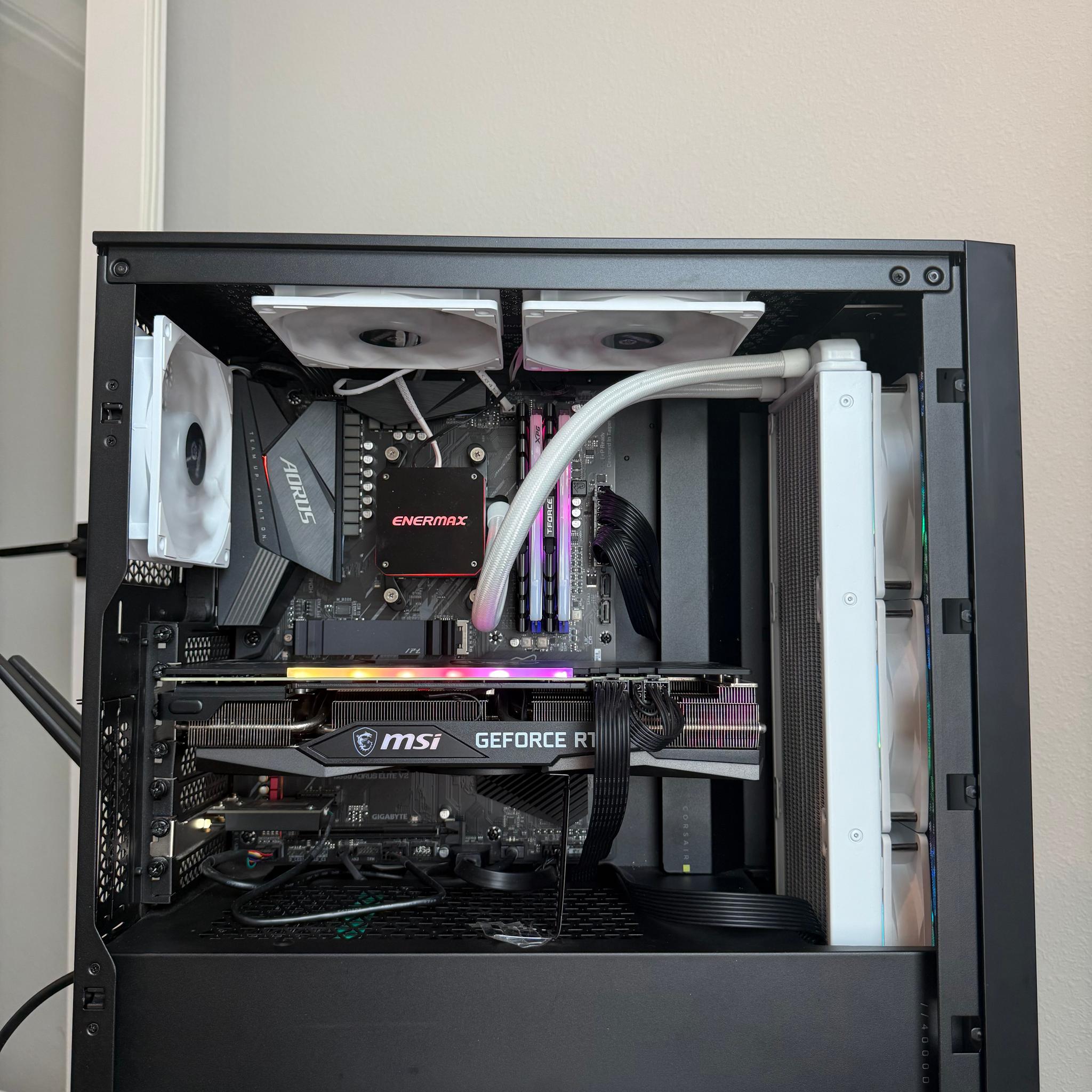 Corsair 4000D - Ryzen 7 5700X 8-Core, RTX 3070, 48GB DDR4, 1TB M.2 NVMe