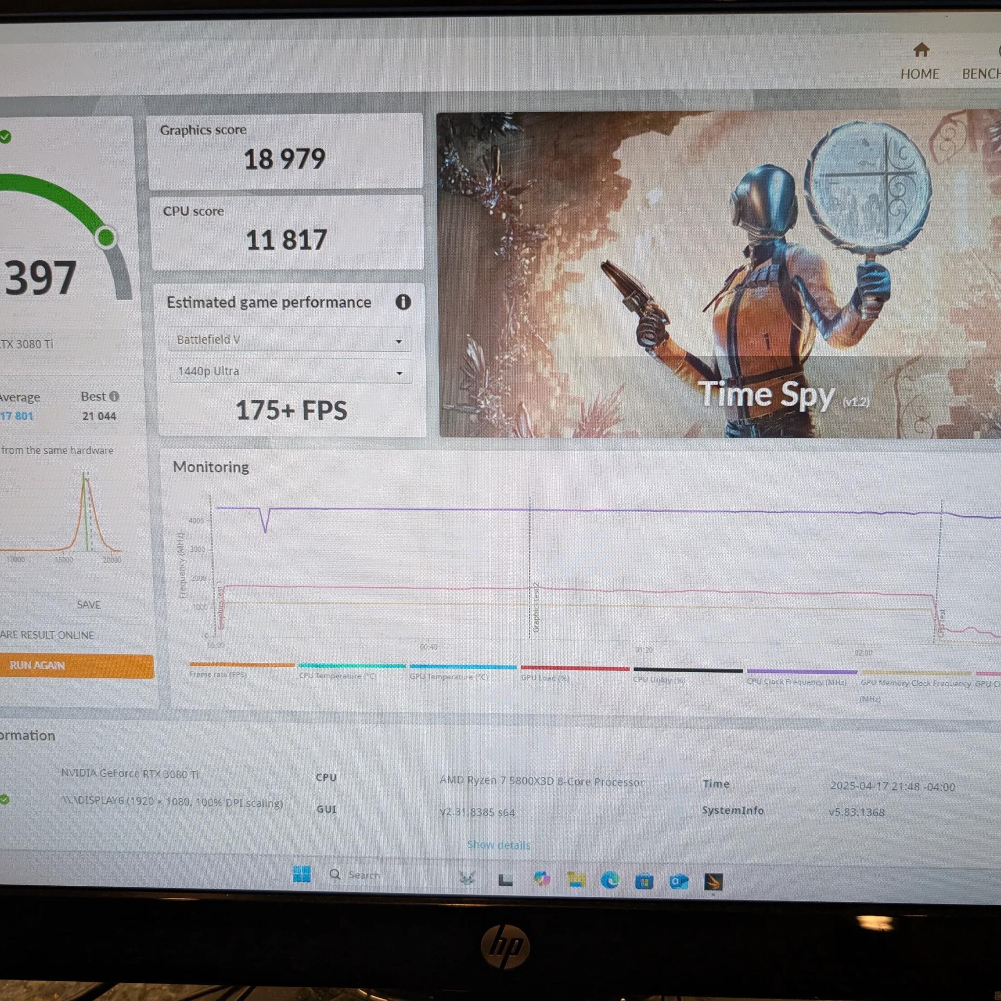 MSI Ventus 3x OC RTX 3080 Ti 12GB