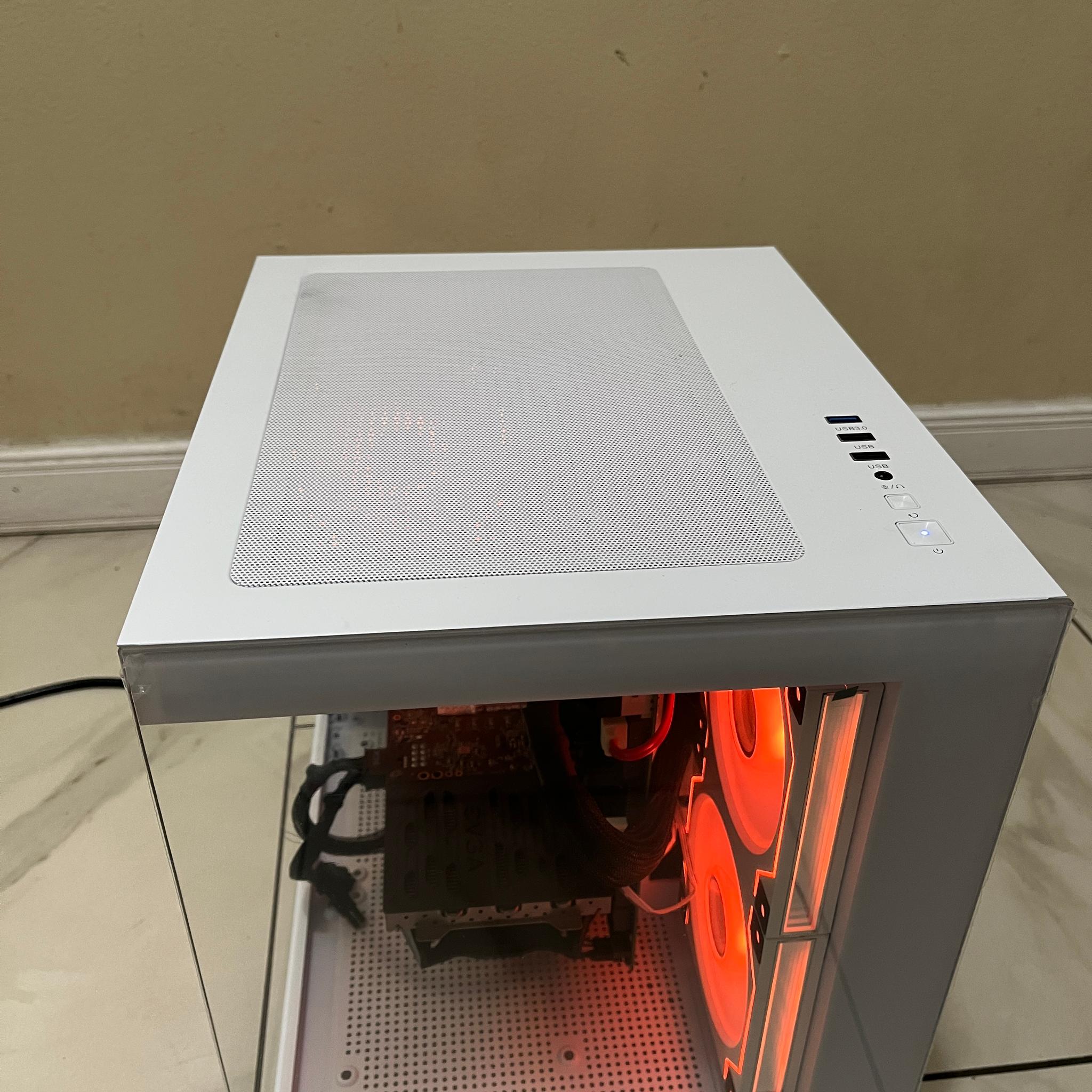 🟠🔥RTX 2060, Intel i5-7400, 16GB RAM,  500 GB SSD, High Performance RGB Gaming PC w/ Remote 🖥️