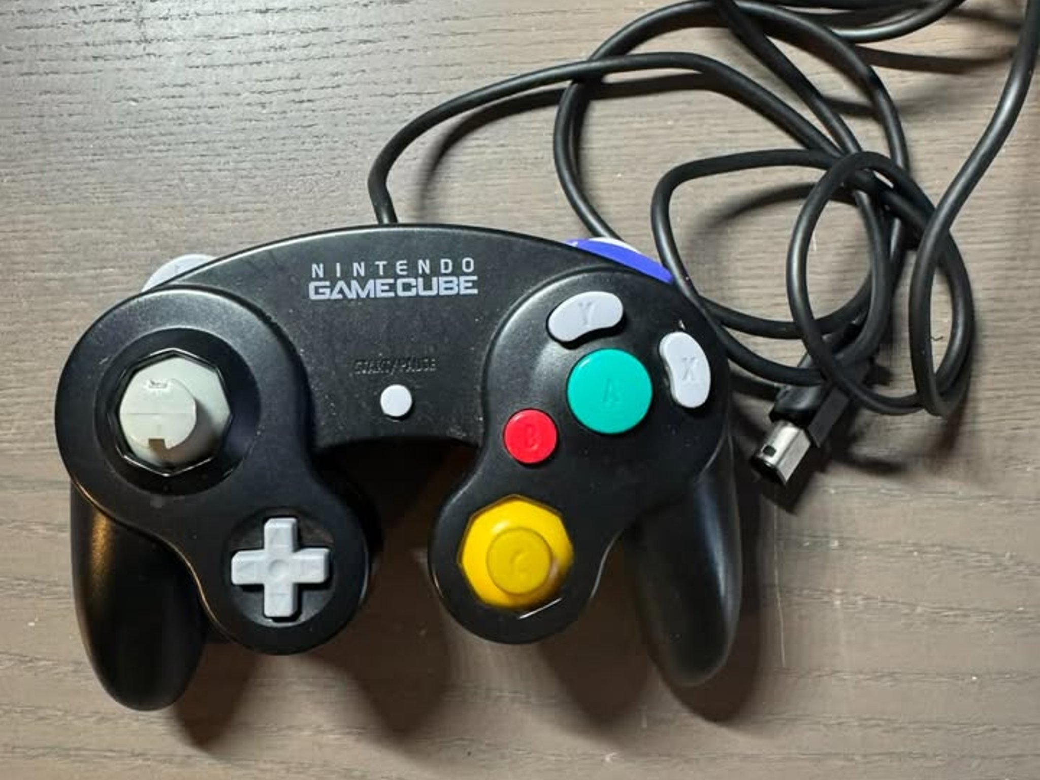 Nintendo Official GameCube Controller black NGC DOL-003