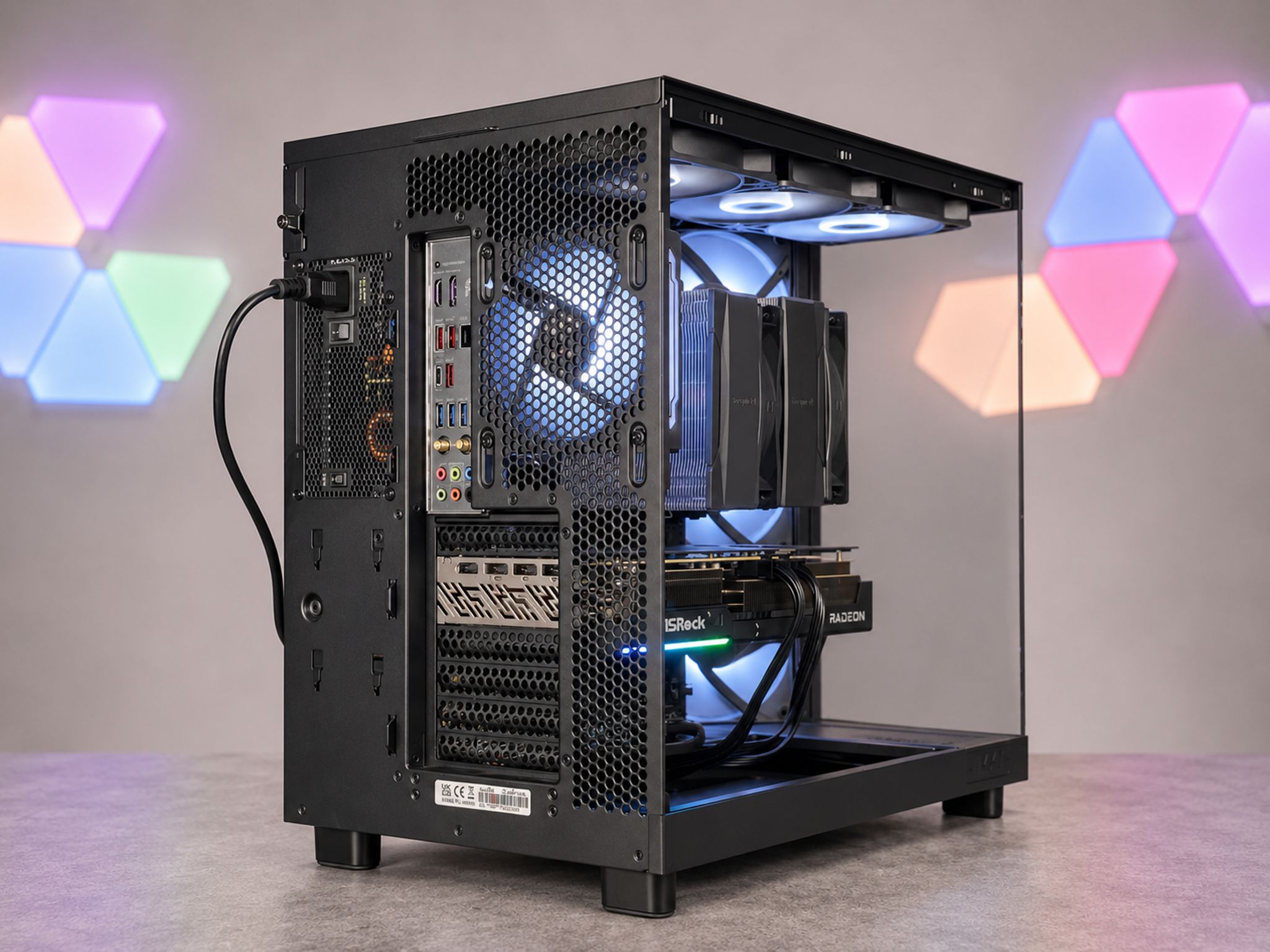 ⚪⚡ VULCAN Gaming PC | RX 9070 XT 16GB | Ryzen 5 7600X | 32GB DDR5 RAM | 1TB NVME | FREE SHIPPING