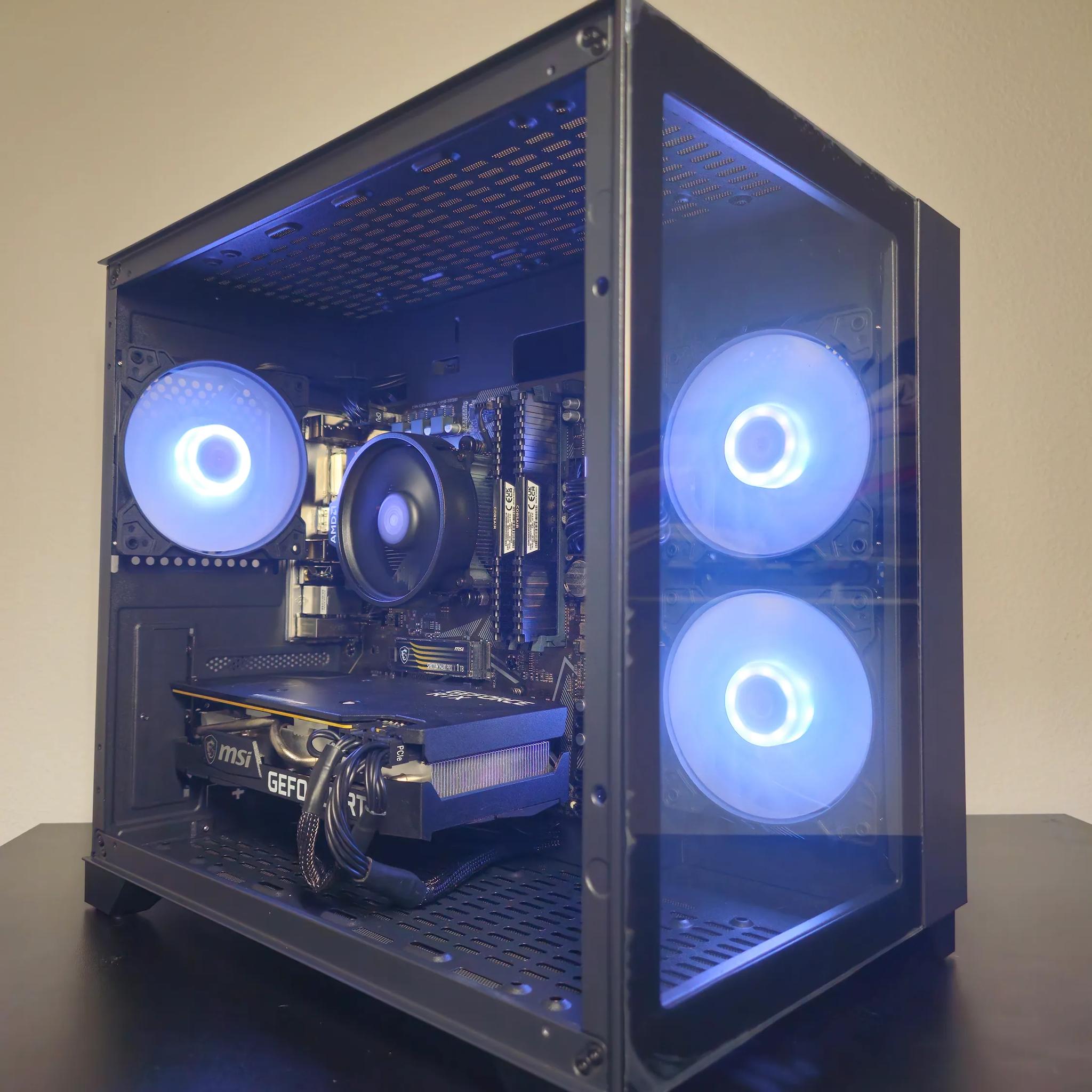 Nebula // RTX 3070 // Ryzen 5 5600x // 32GB DDR4 // 1TB GEN 4 NVME // WIFI + BT