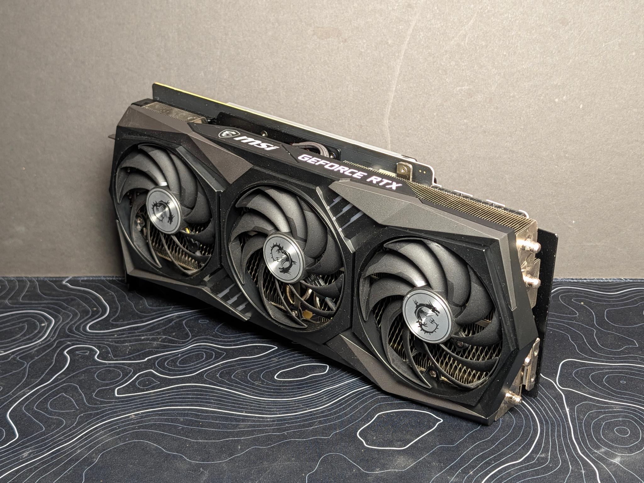 MSI GeForce RTX 3080 GAMING Z TRIO 10G LHR - For Parts