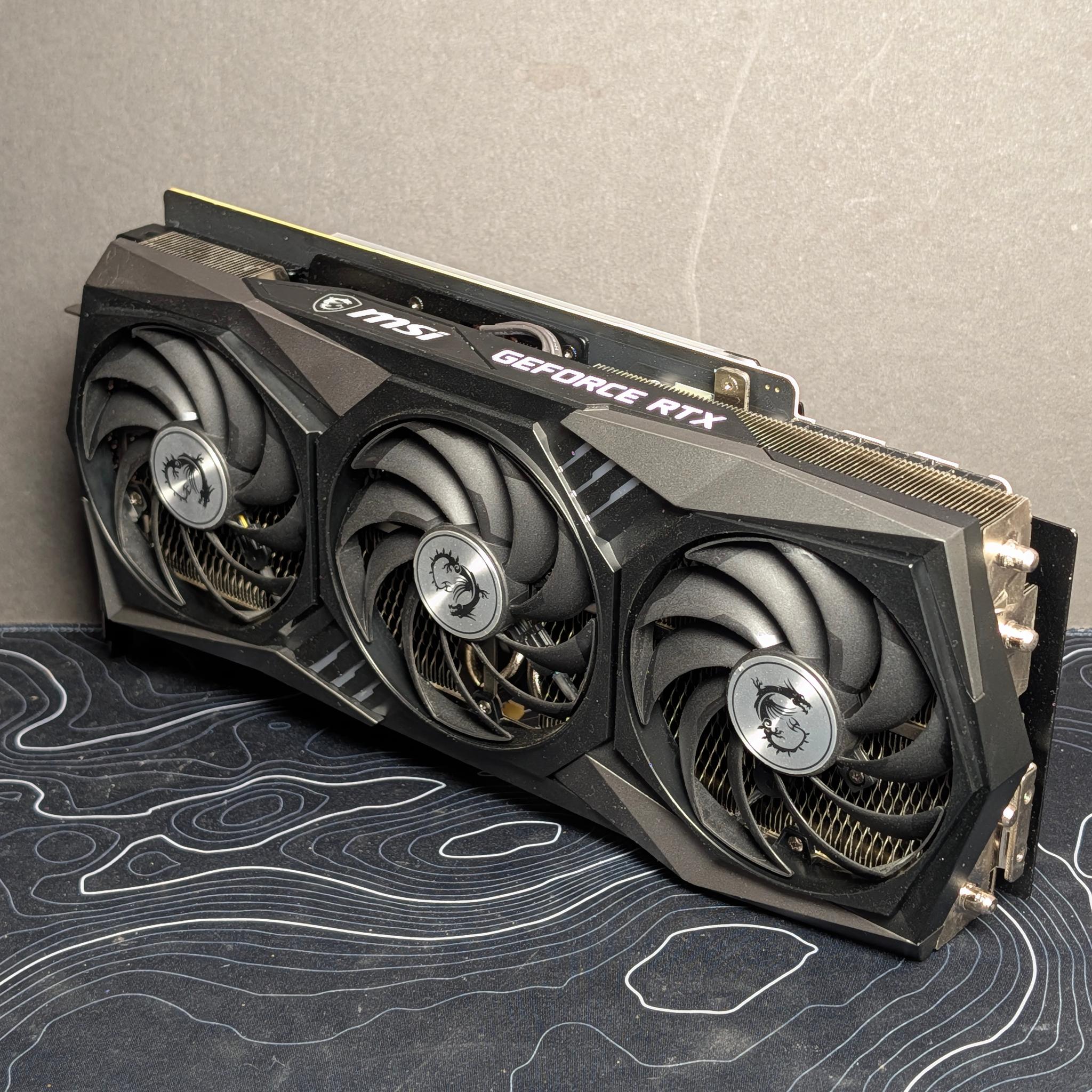 MSI GeForce RTX 3080 GAMING Z TRIO 10G LHR - For Parts