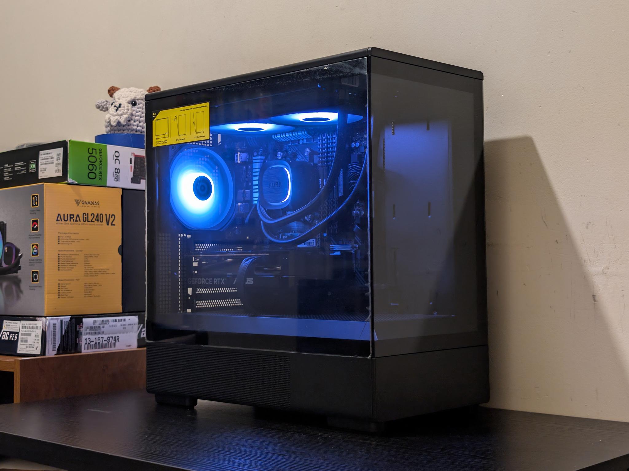 🔥⬛ 1440p Gaming Beast | RTX 5060 | Ryzen 5 5600 | 1TB SSD | 32GB RAM | WiFi 6 & Bluetooth ⬛🔥
