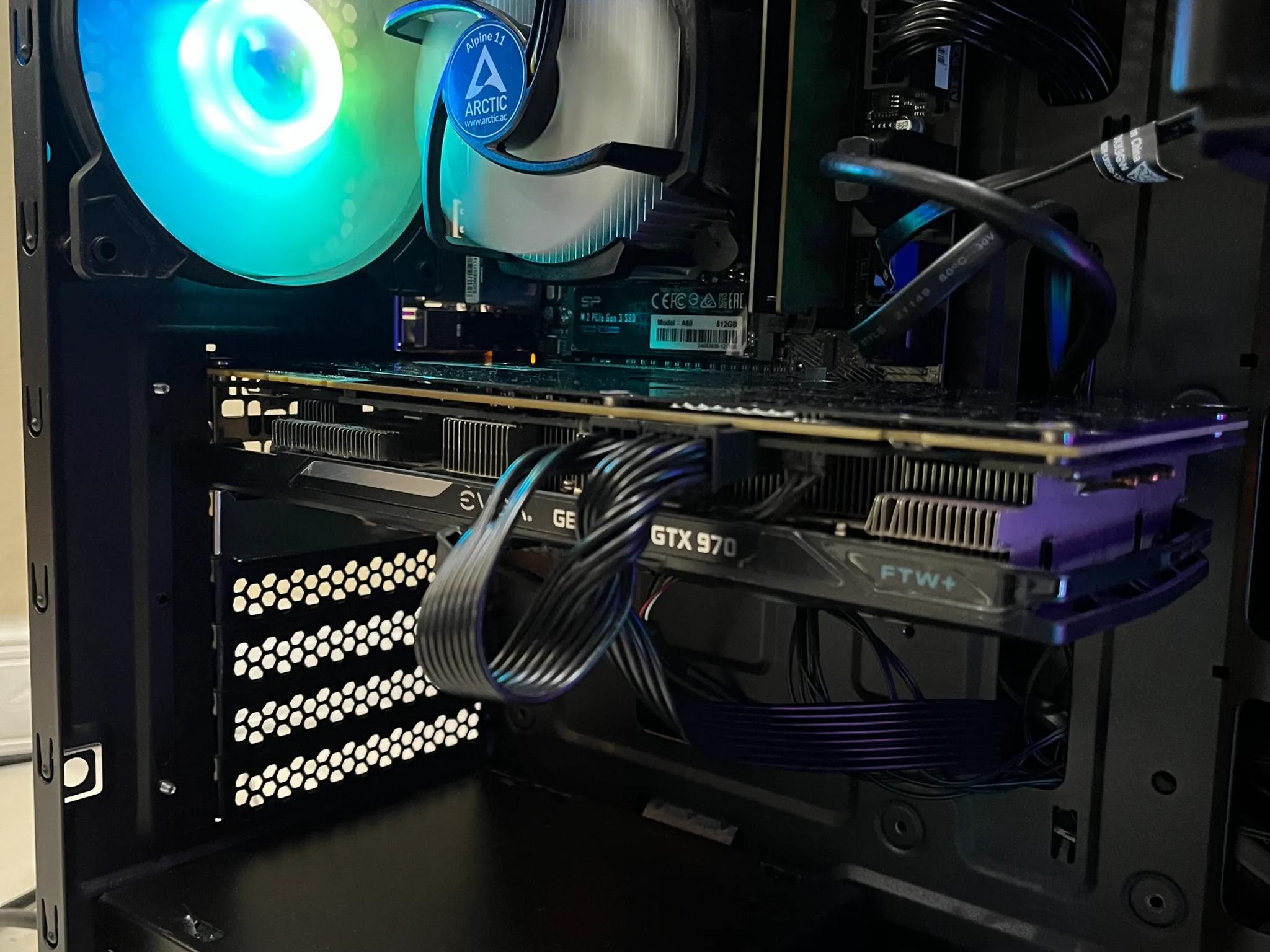 🔥 Budget Gaming PC – GTX 970, i7-7700k, 16GB DDR4 RAM, 256GB M.2 SSD+1TB HDD Fast & Powerful