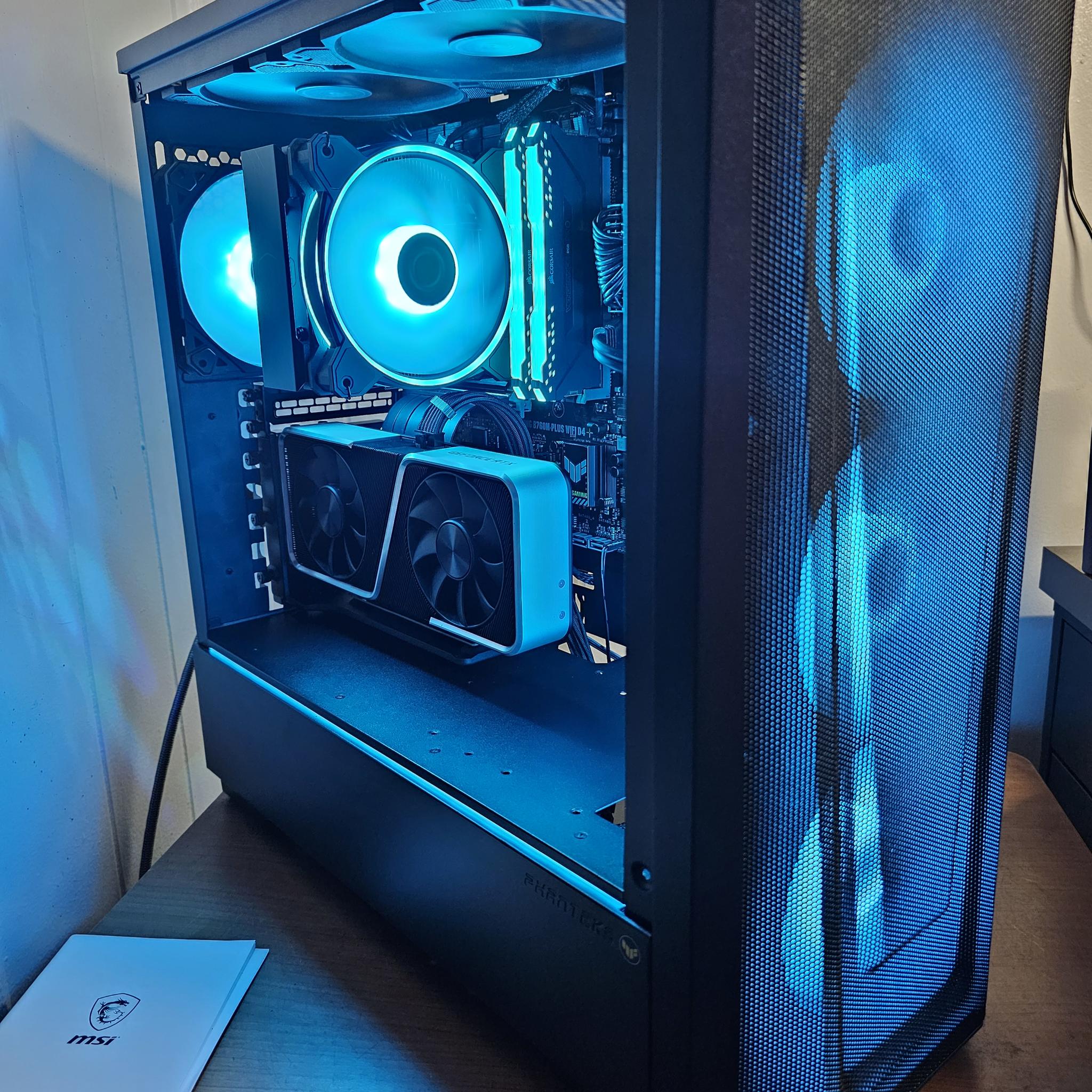 Custom Mid Tier Gaming PC- i5 12400F - 3060 Ti - 32GB RAM