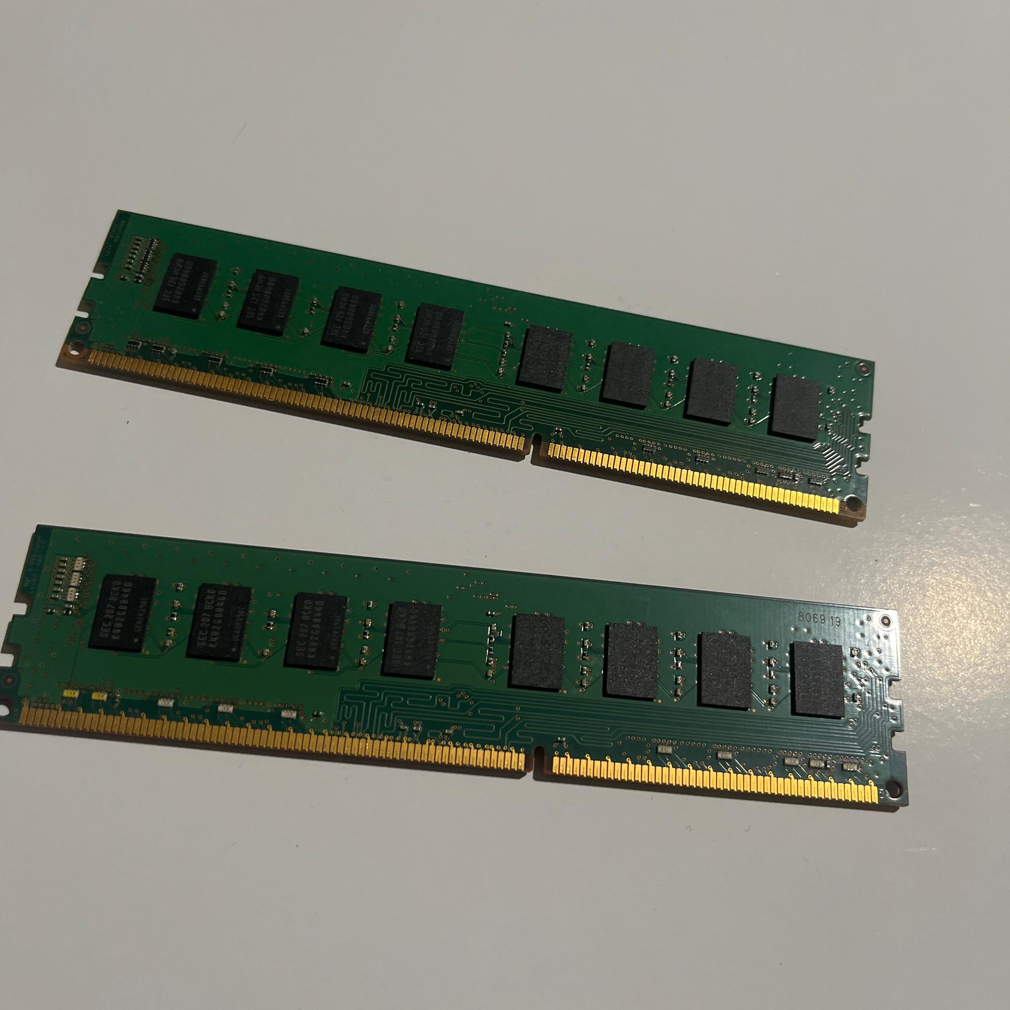 DDR3 2x4 8GB