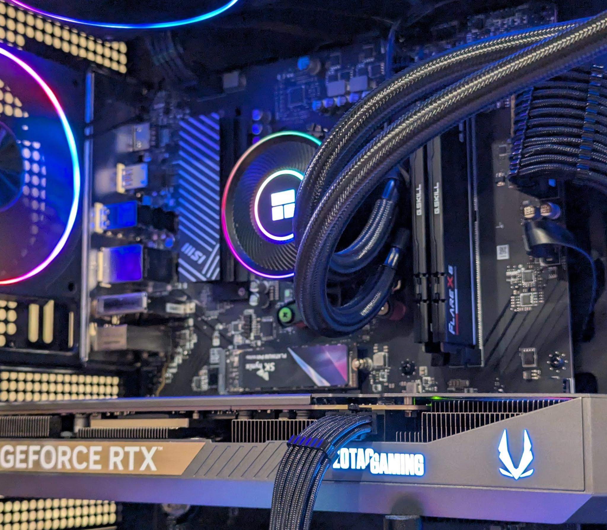 🖤⚡ Ryzen 7 9800X3D + RTX 5070 Ti + 32GB DDR5 + 2TB SSD | 1440p Monster