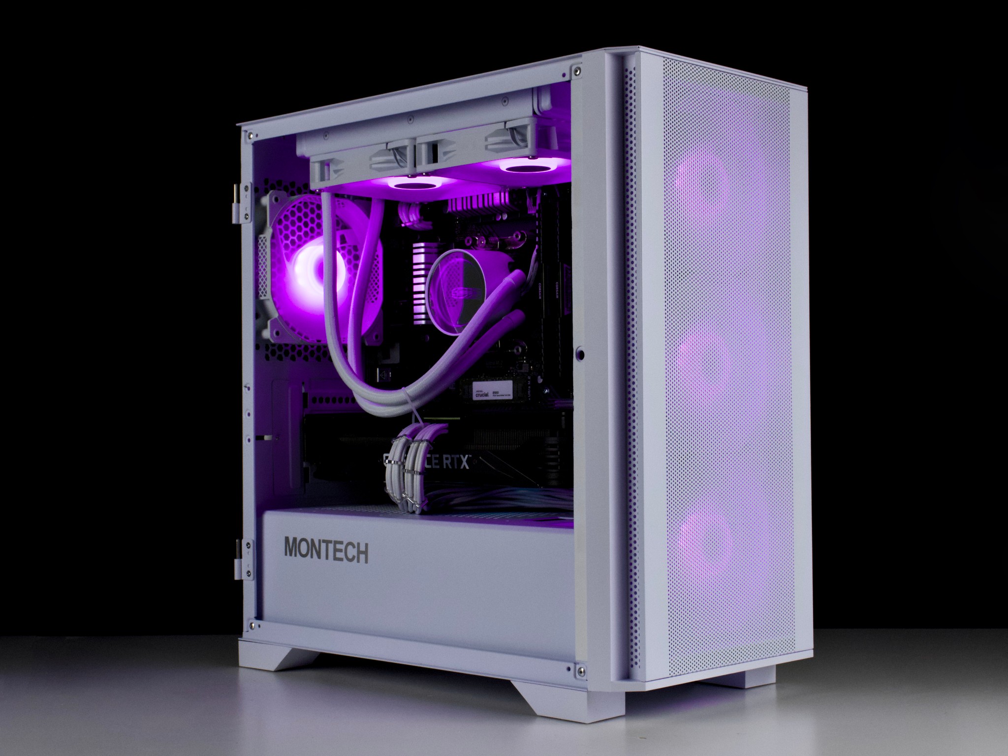 🧊❄️🧊 White Gaming PC – RTX 3070, Ryzen 7 3700X, 16GB RAM, 1TB SSD - WiFi, BlueTooth 🧊❄️🧊