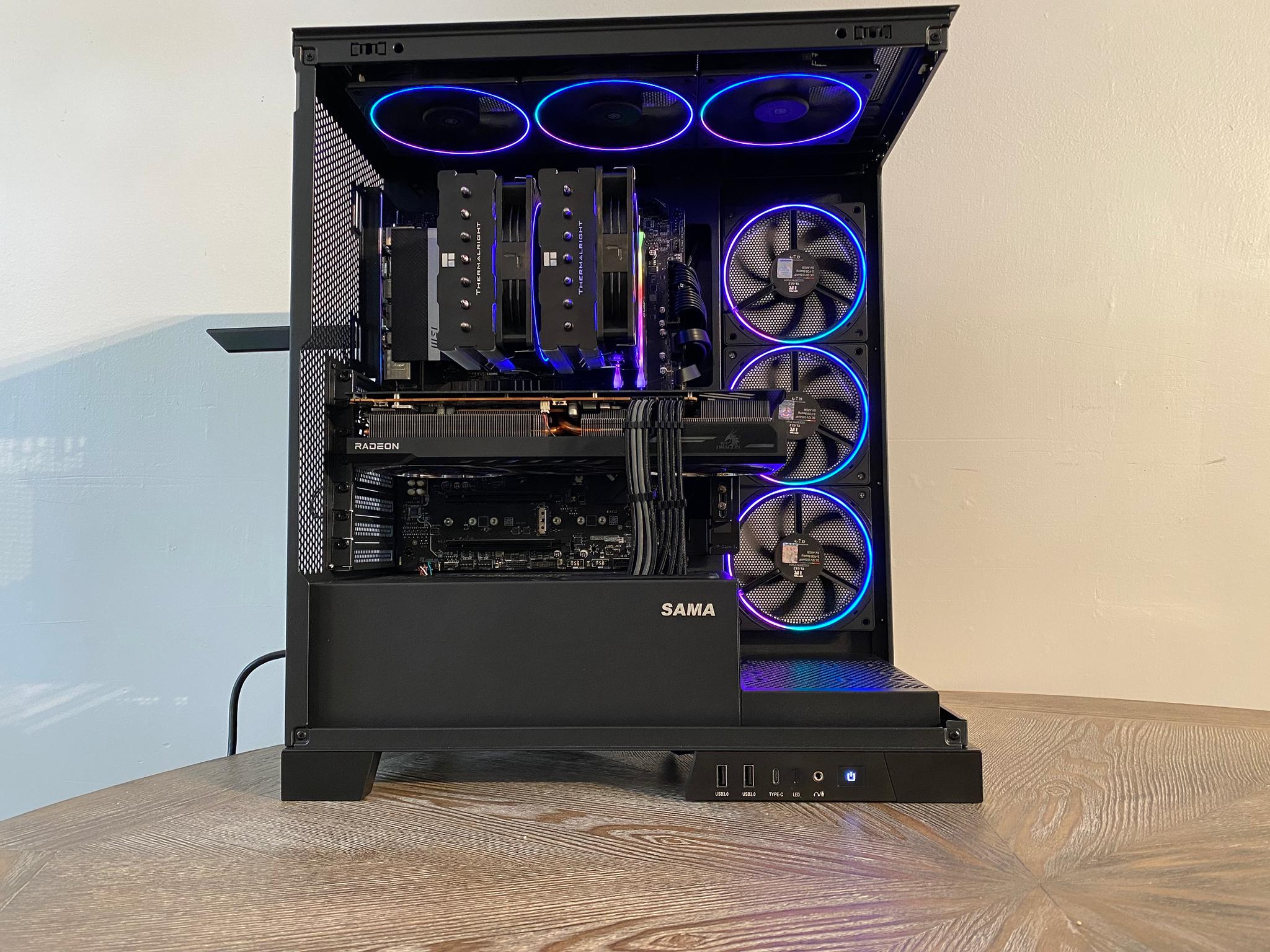 Black Opal V i9 12900K RX 6800 XT 2TB NVME 32GB DDR5 Gaming, Streaming, Editing PC