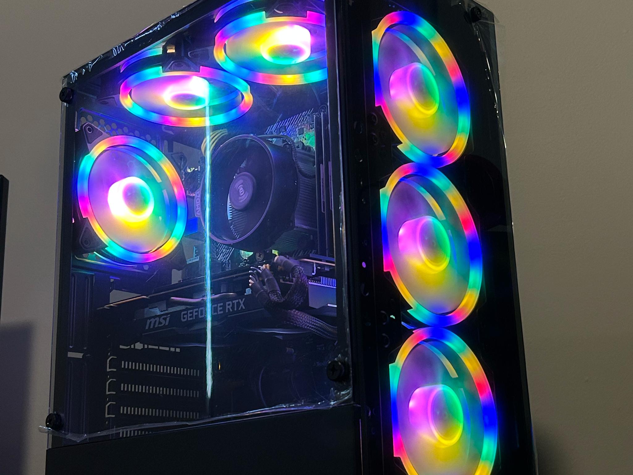 RTX Gaming PC - Ryzen 5 3600 32GB RAM 1TB NVMe SSD NVidia RTX 2070 SUPER