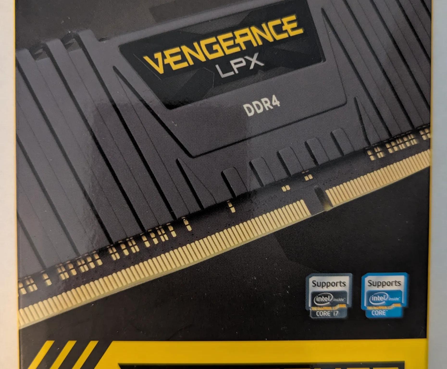 Corsair Vengeance LPX 16GB(2 x 8GB) DDR4 3200Mhz CMK16GX4M2B3200C16