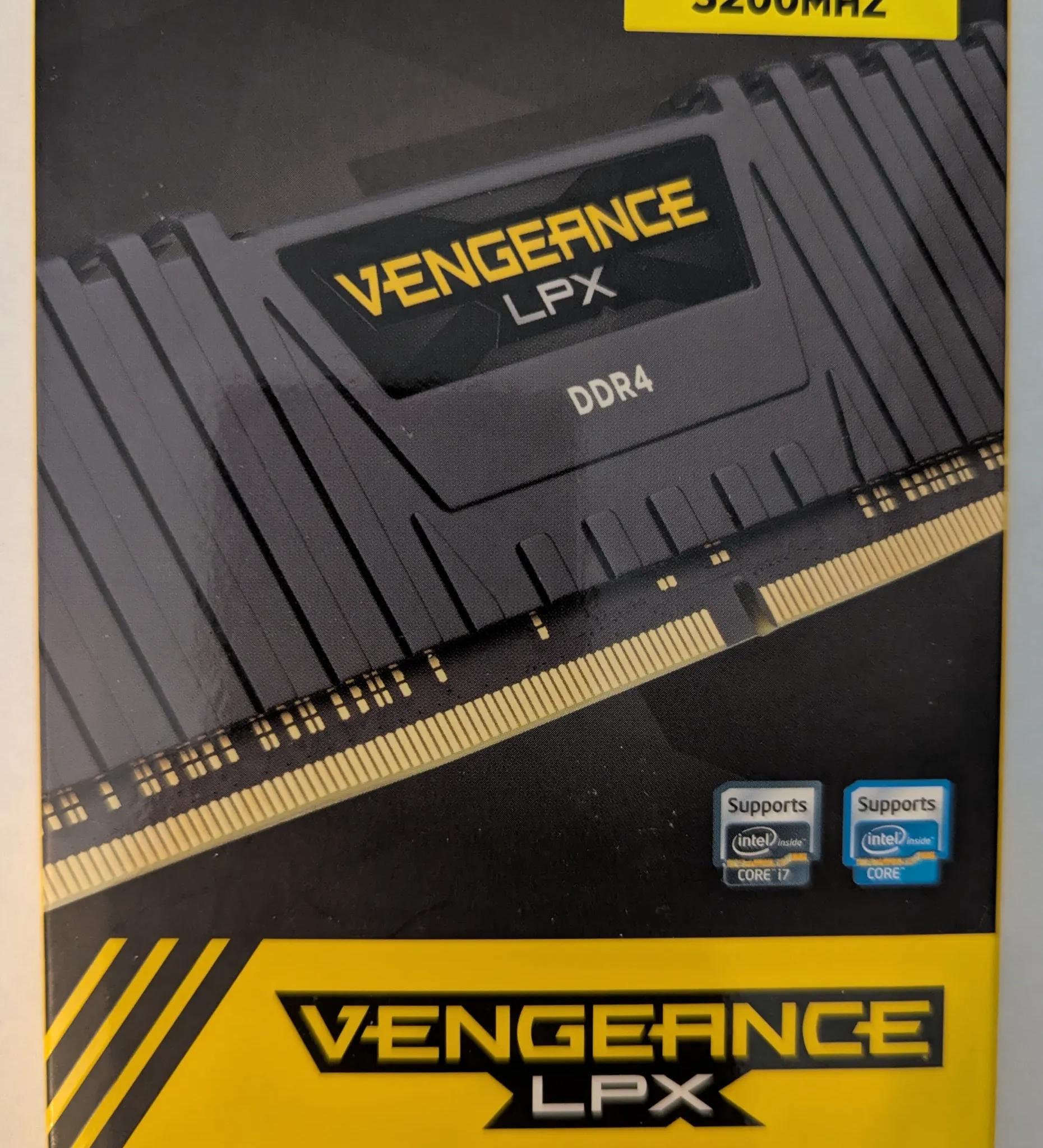Corsair Vengeance LPX 16GB(2 x 8GB) DDR4 3200Mhz CMK16GX4M2B3200C16
