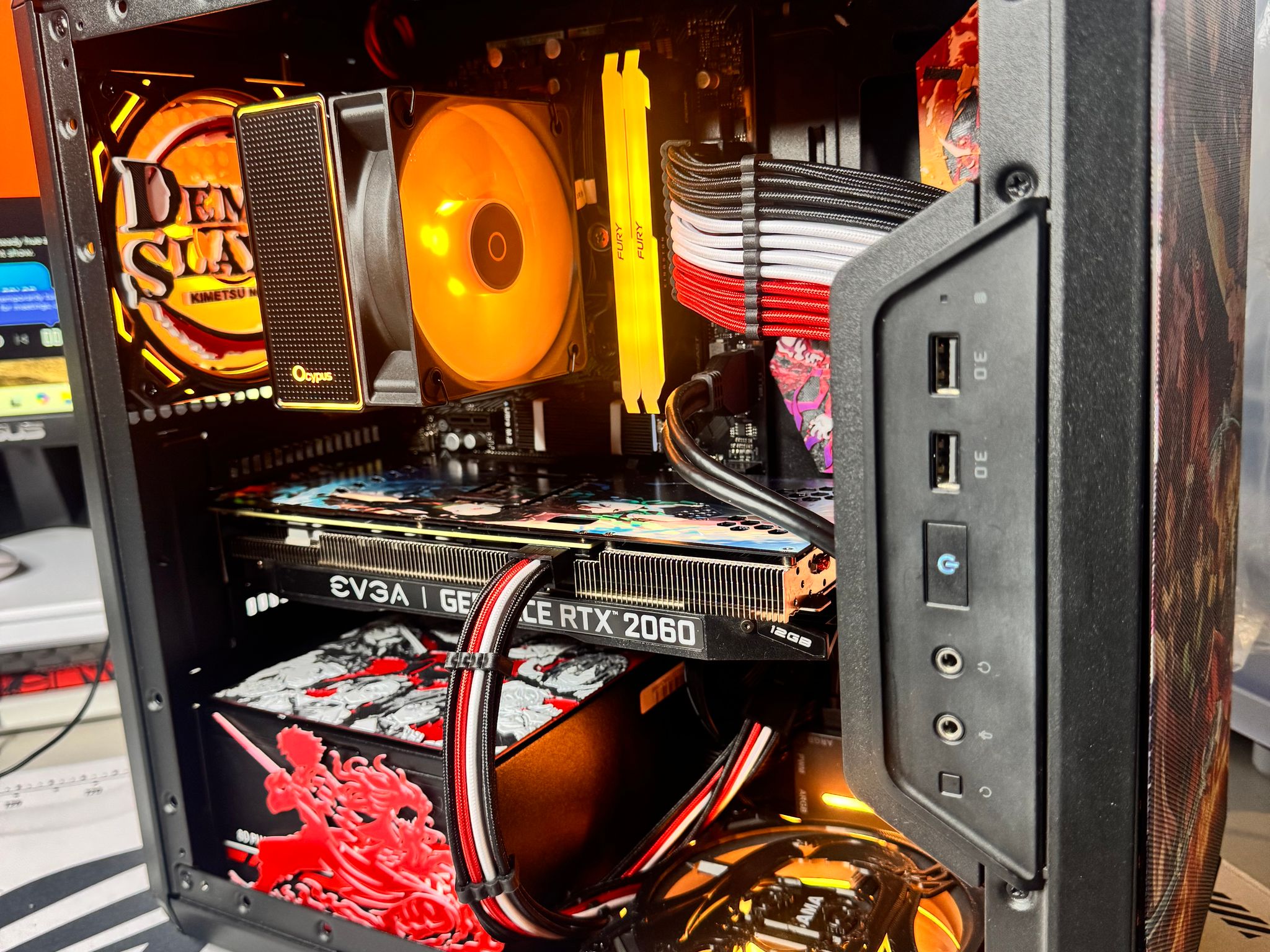 GeForce RTX 2060 12GB Custom Gaming PC - Ryzen 5 5500, 32GB RAM, 512GB NVMe SSD
