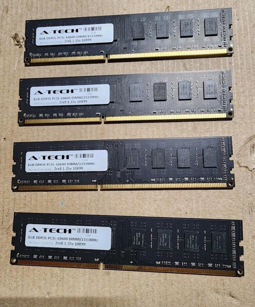 4x8gb ddr3 low power