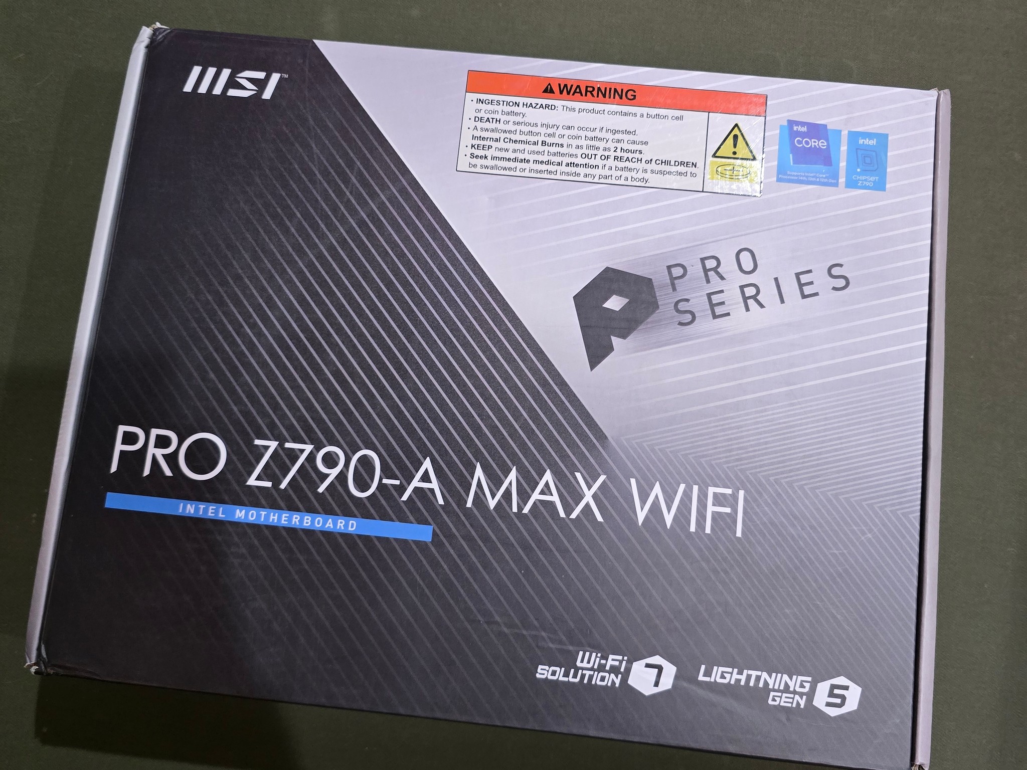 MSI Z790-A MAX WiFi Intel I7 12700KF Kingston Fury 32GB DDR5 WD SN850X 2TB SSD w/ Heatsink New