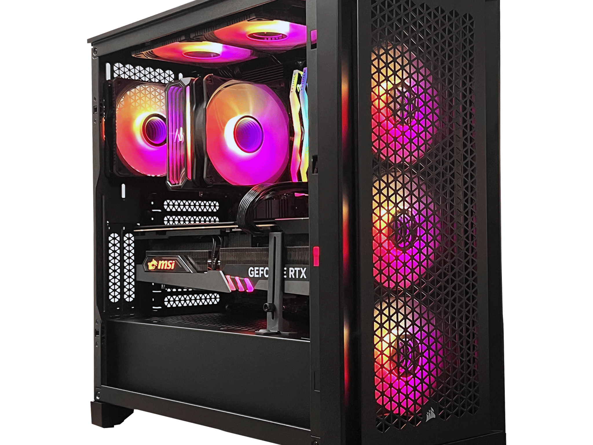 RTX 4090 | Ryzen 7 7800X3D | 32GB DDR5 | 4TB SSD | 850W Gold PSU | ARGB Fans