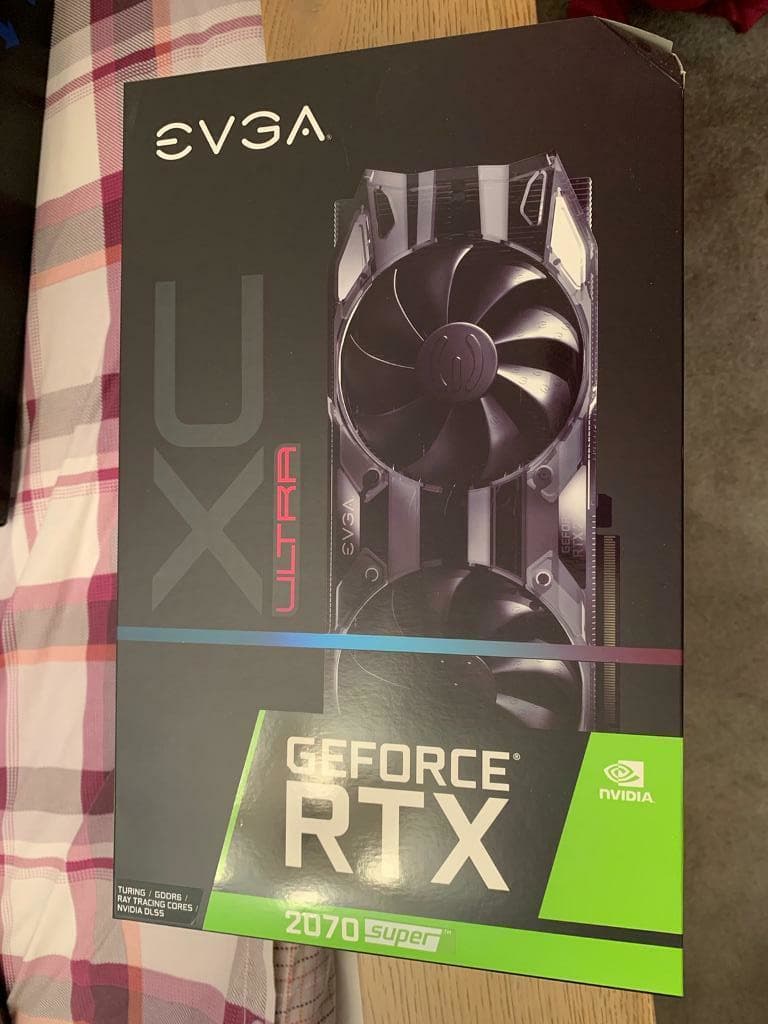 EVGA GeForce RTX 2070 Super XC Ultra Gaming, 8GB GDDR6, Dual HDB Fans, RGB LED, Metal Backplate