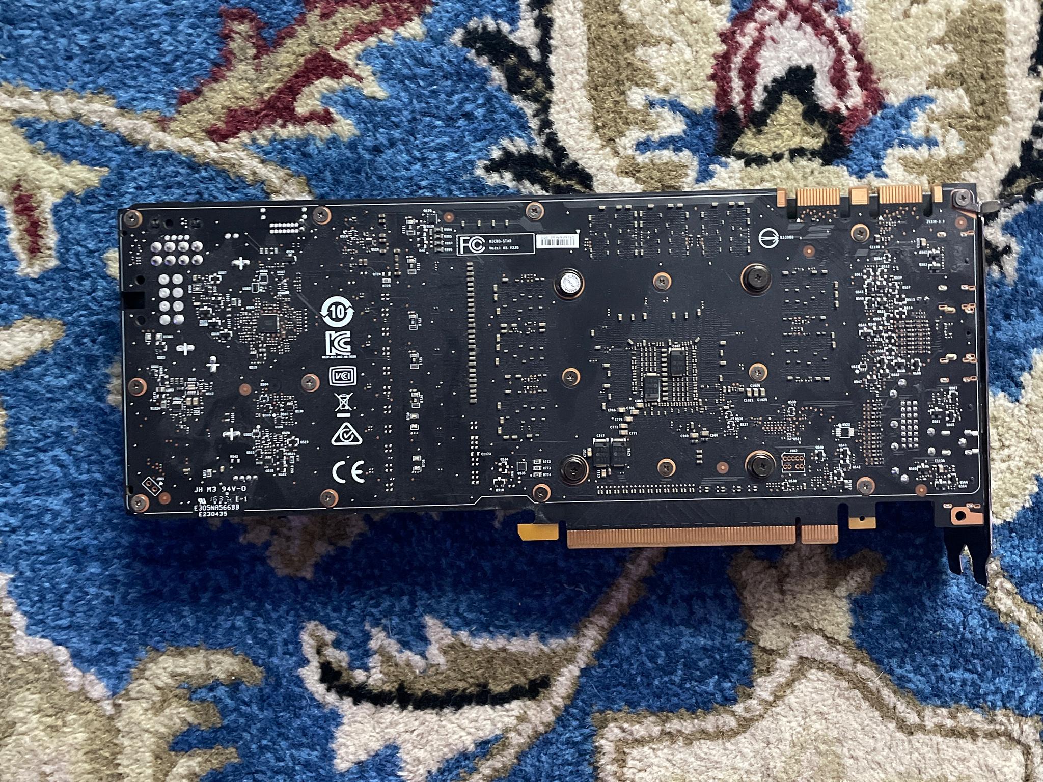 GTX 1070 aero Msi 8gb