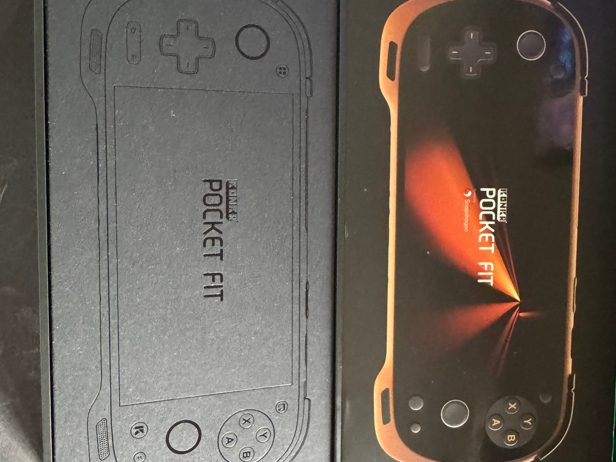 Ayaneo KONKR Pocket FIT G3 Gen3|RAM & SSD 8G + 128G|Color - Mystic Black|