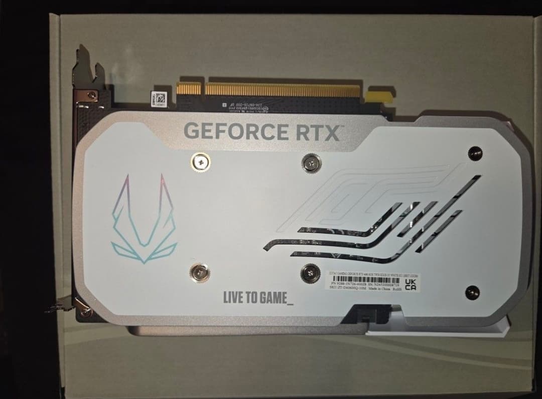Zotac RTX 4060 8GB Twin Edge OC White