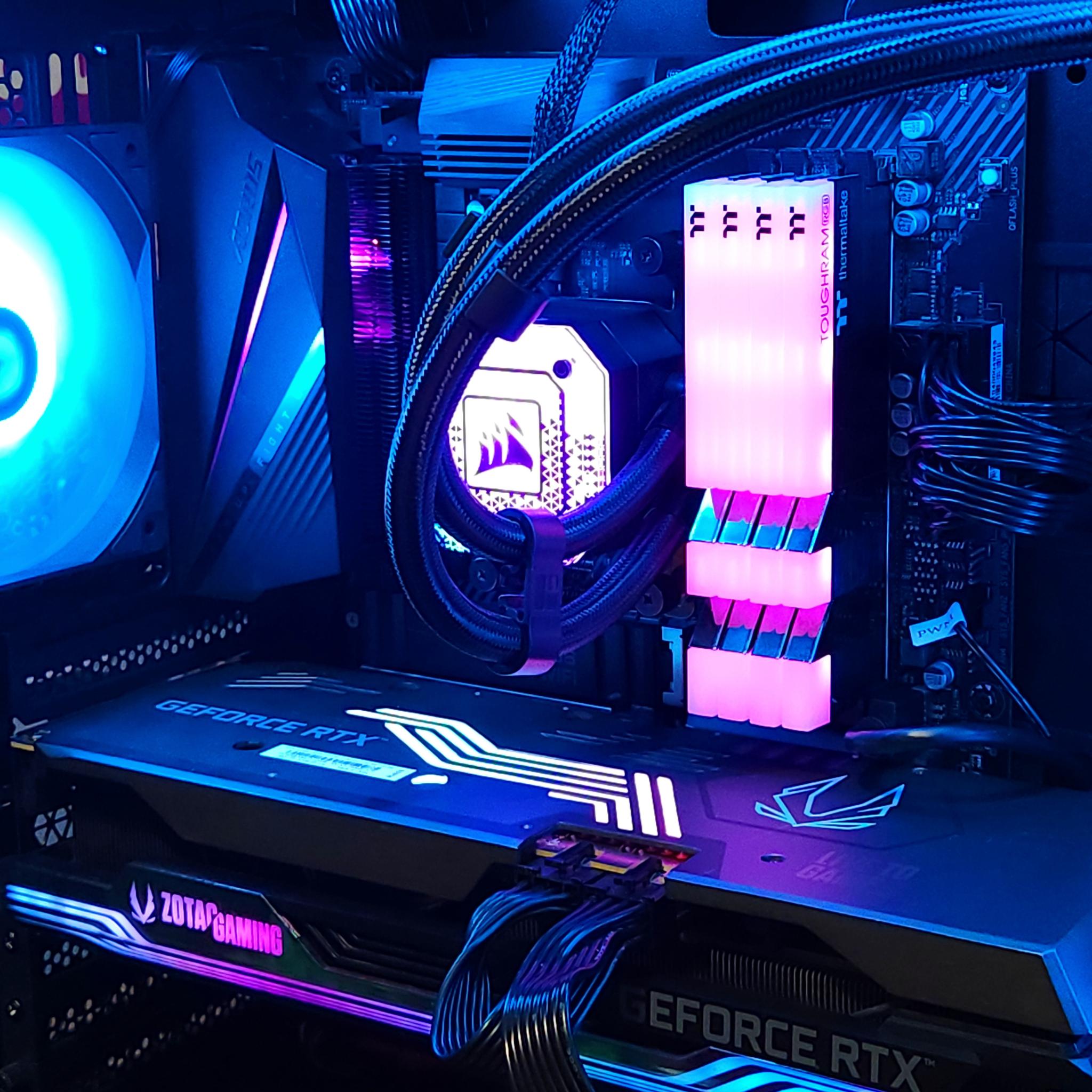 🌊 RTX 3080 TI 12 GB | Ryzen 7 5800X | 32GB DDR4 4000MTs | 2 TB NVME | WIFI + BT | AIO