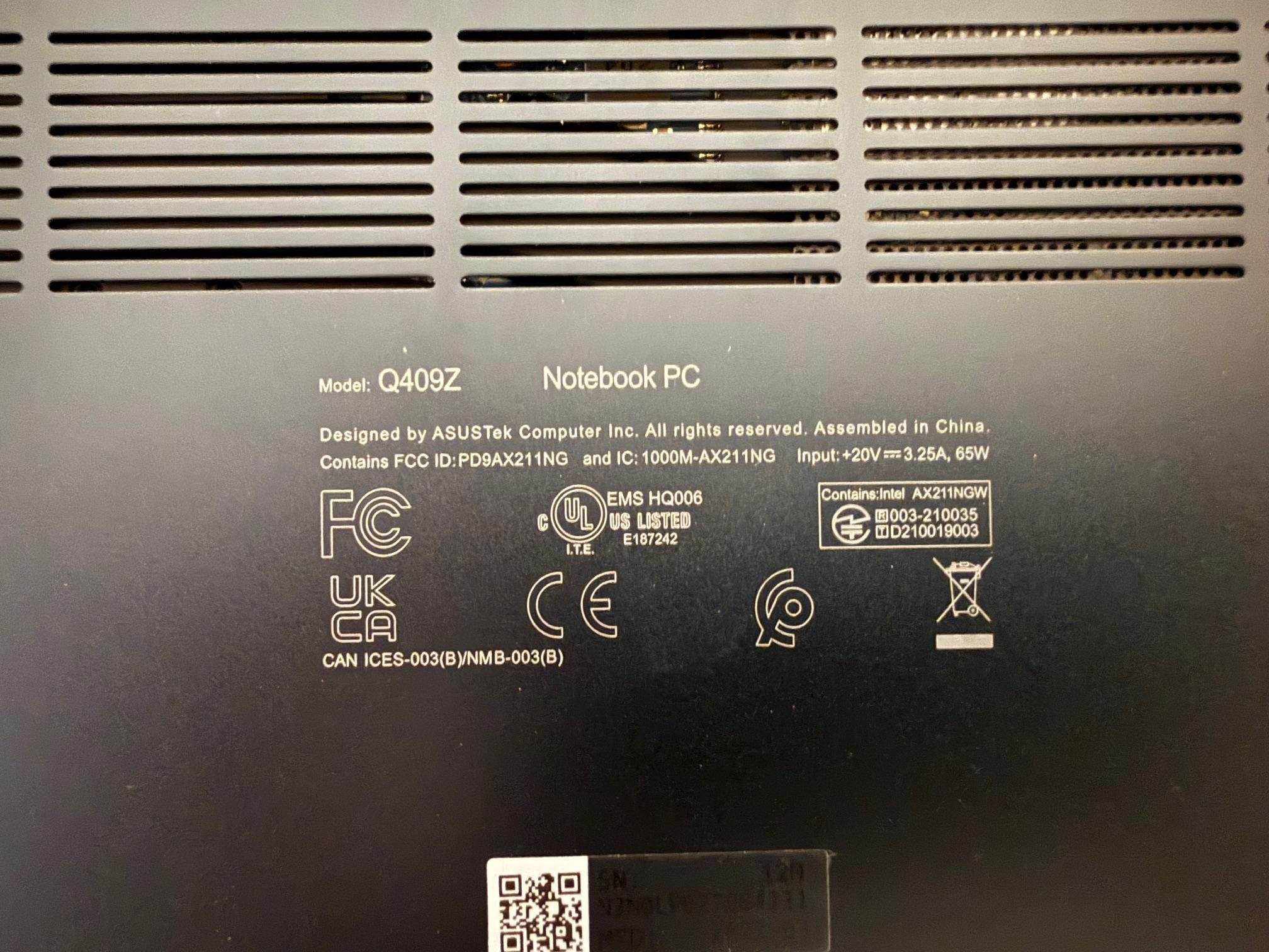 ASUS Zenbook OLED 14" Laptop