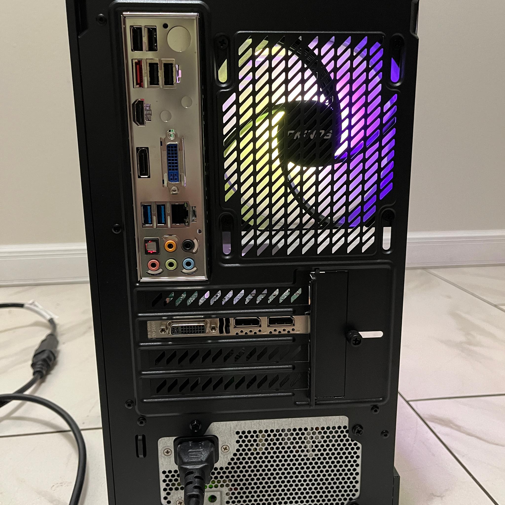 Super Budget Gaming PC - Intel i7-3770k, NVIDIA 3GB GPU, 16GB RAM, 378GB Storage, w/ Wi-Fi & BT