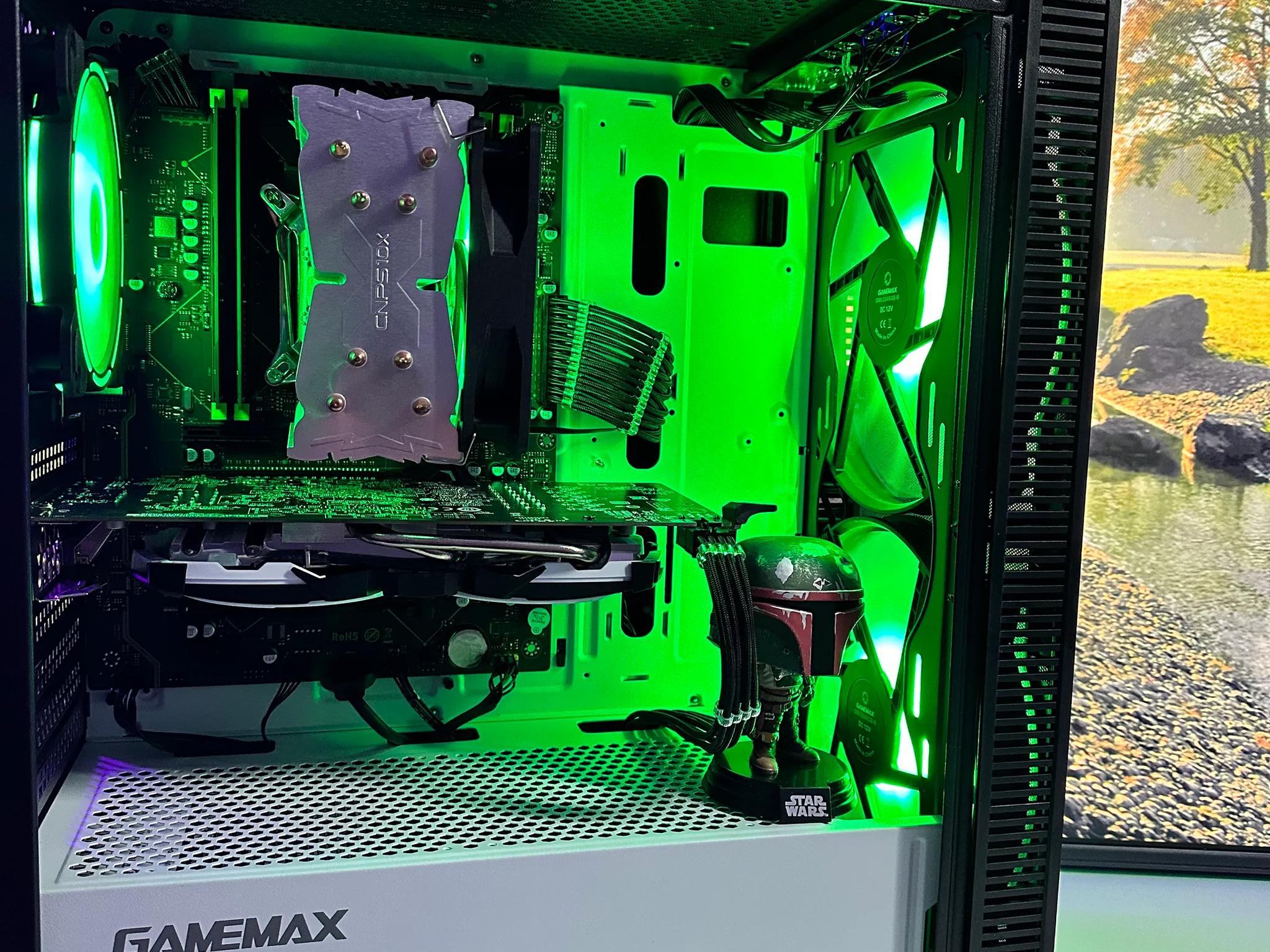 🌌Cobb Vanth🌌-Gaming PC- Intel Xeon 2680 V3 12 Cores-AMD RX 580 4GB-16GB DDR4 RAM-512GB NVME