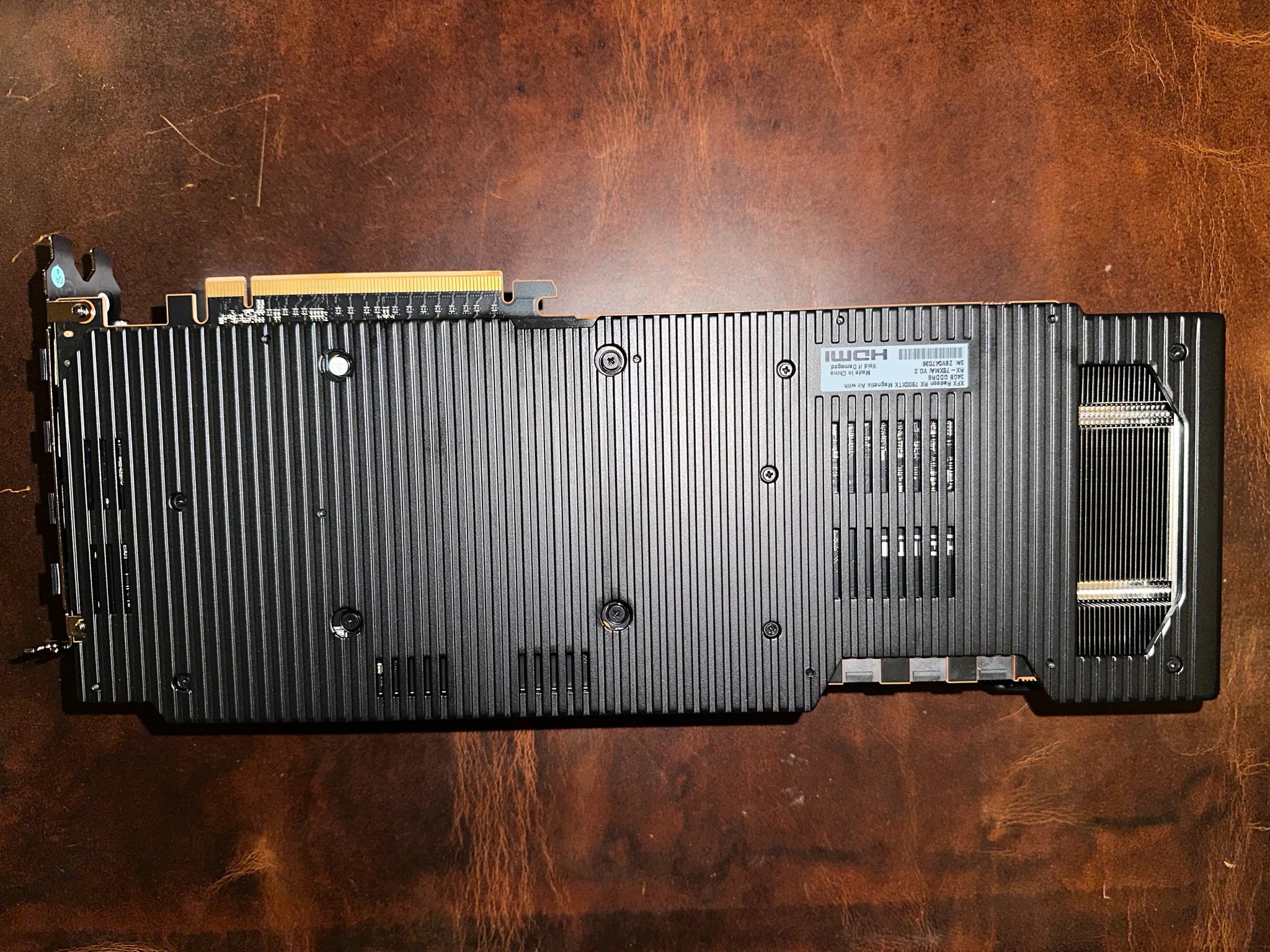 XFX Mercury RX 7900 XTX 24GB Magnetic Air AMD Radeon GPU - 24 GB