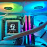 Custom White ARGB Gaming PC – Sleek, Powerful, and Ready to Go