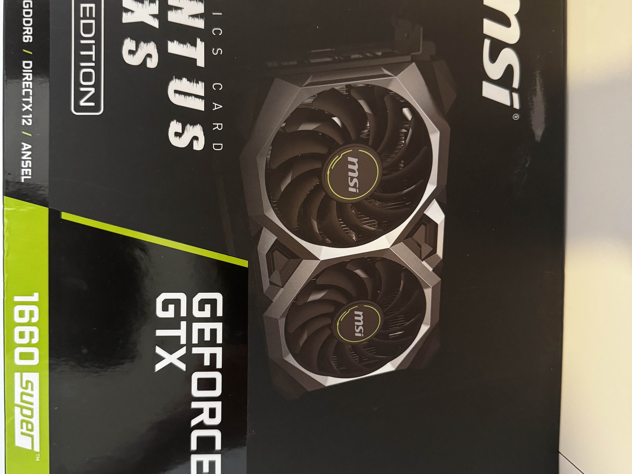 USED MSI GeForce GTX 1660 SUPER VENTUS XS OC