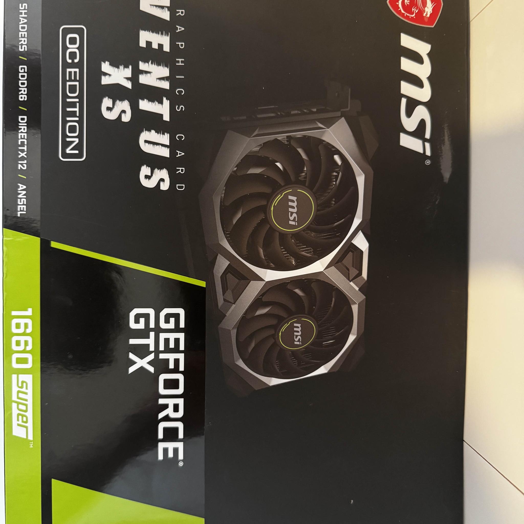 USED MSI GeForce GTX 1660 SUPER VENTUS XS OC