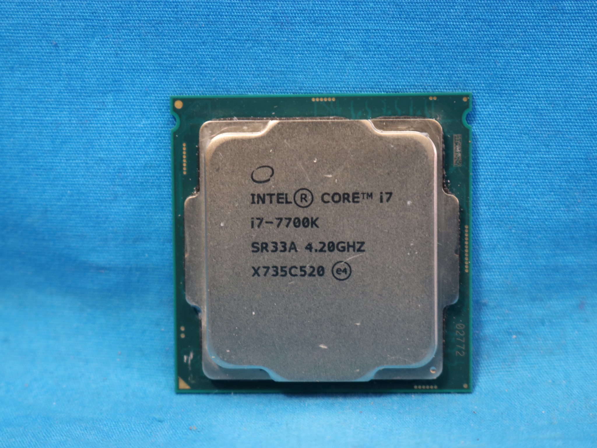 Intel Core i7-7700K 4.20GHz LGA1151/Socket H4 Quad-Core 8MB Desktop CPU - 4150433410