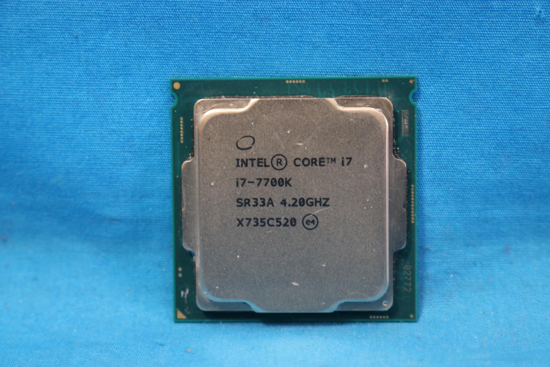 Intel Core i7-7700K 4.20GHz LGA1151/Socket H4 Quad-Core 8MB Desktop CPU - 4150433410