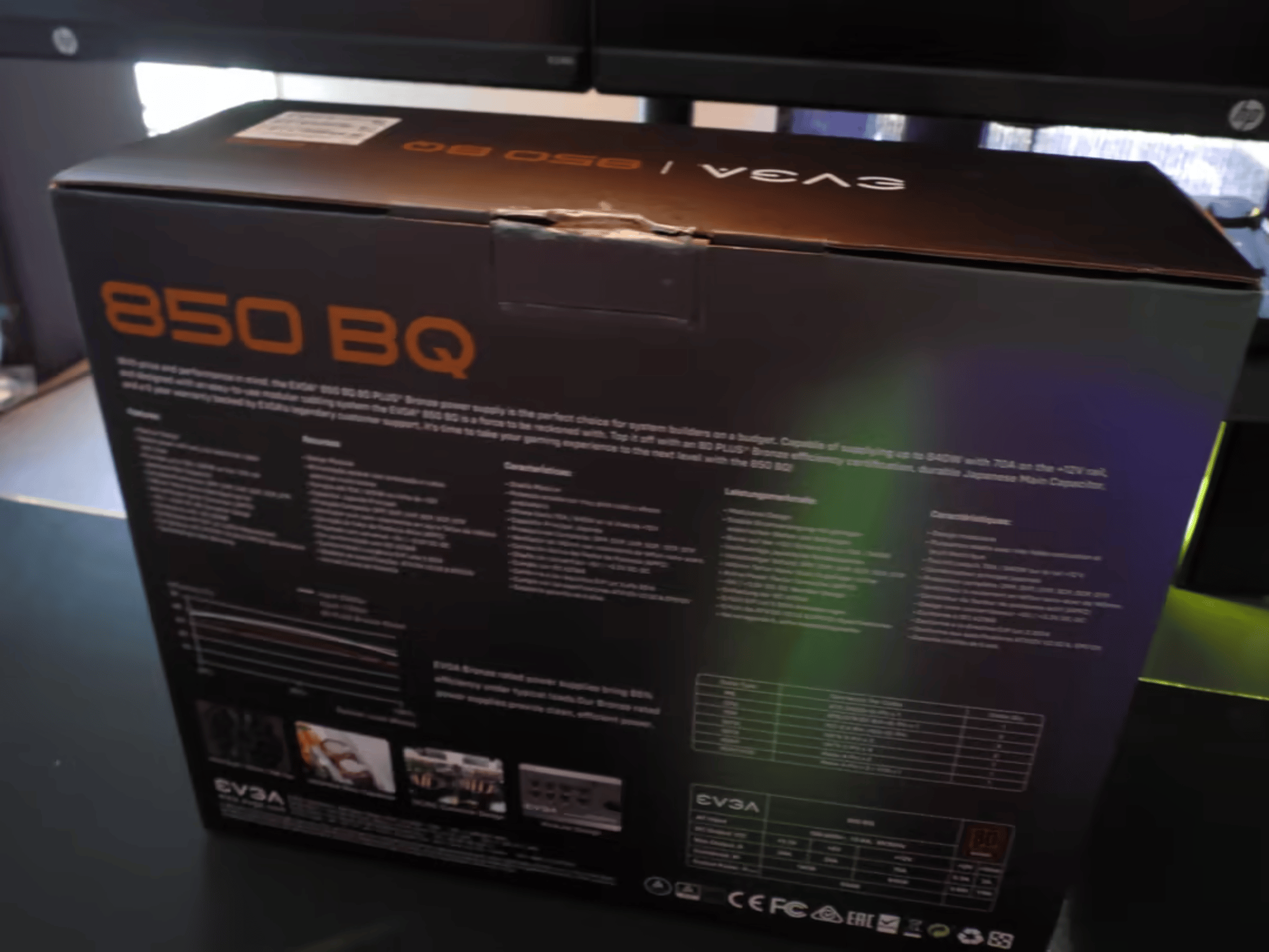 EVGA 850 W 80+ Bronze Certified Semi-Modular ATX Power Supply