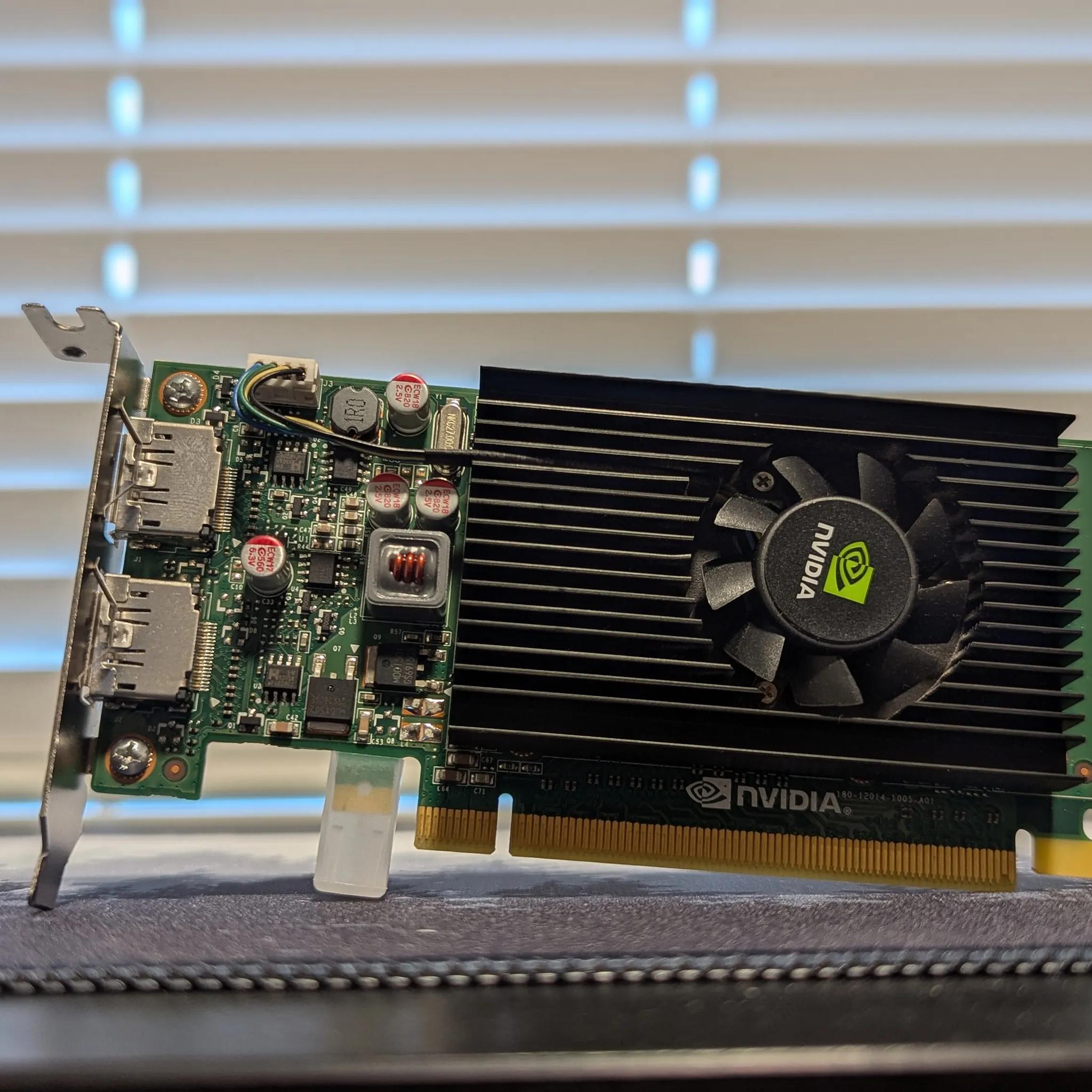 Nvidia NVS 315 1GB DDR3 - Low Profile GPU