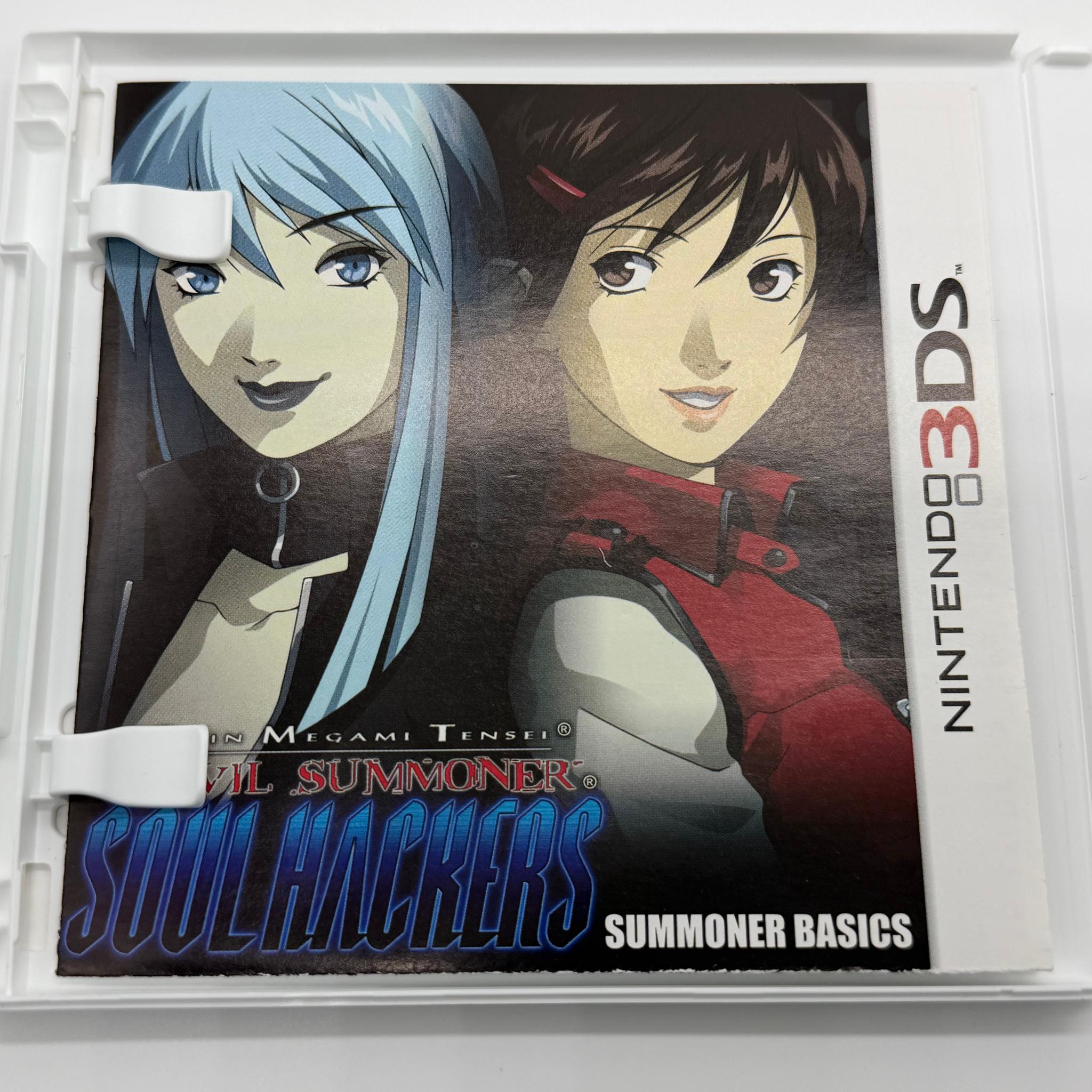 Shin Megami Tensei DeShin Megami Tensei Devil Summoner Soul Hackers Nintendo 3DS