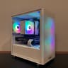 ⚪ White 1080p PC | RTX 2060 12GB | Ryzen 5 3600 | WiFi and Bluetooth | ARGB Control ⚪