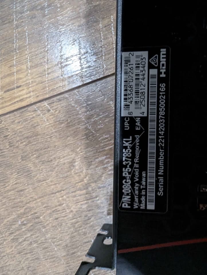 EVGA XC3 ULTRA GAMING GeForce RTX 3070 Ti - 8GB GDDR6X, Metal Backplate