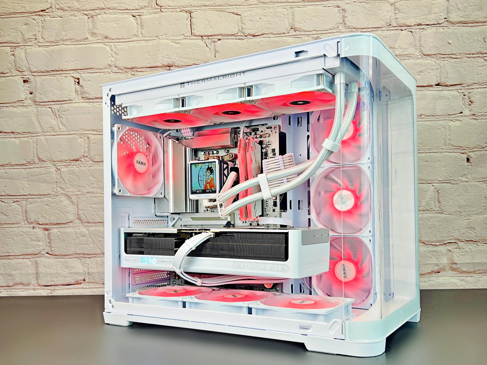 RTX 5070 TI AERO Ryzen 7 7800X3D 32GB DDR5 RAM 2TB SSD M.2 WIN 11 PRO Gaming PC 🤯