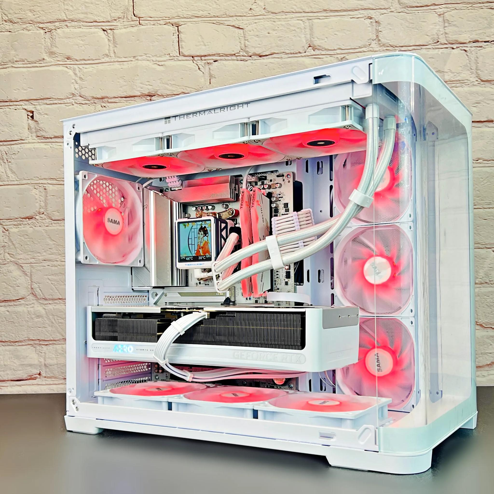 RTX 5070 TI AERO Ryzen 7 7800X3D 32GB DDR5 RAM 2TB SSD M.2 WIN 11 PRO Gaming PC 🤯