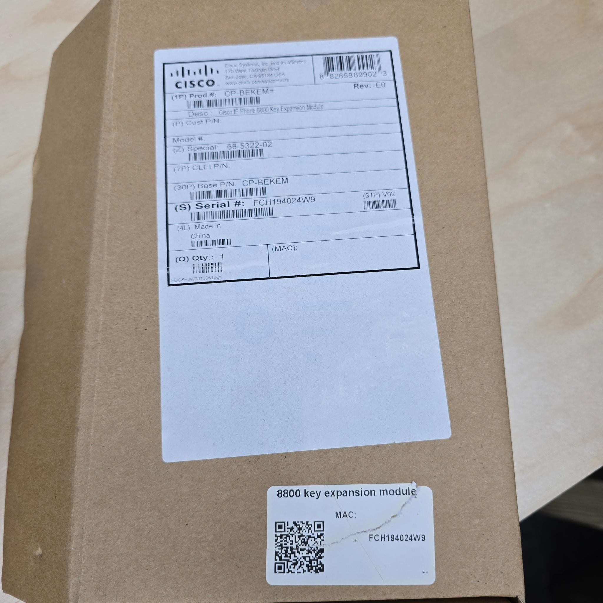 Cisco 8800 Key Expansion Module for IP Phone
