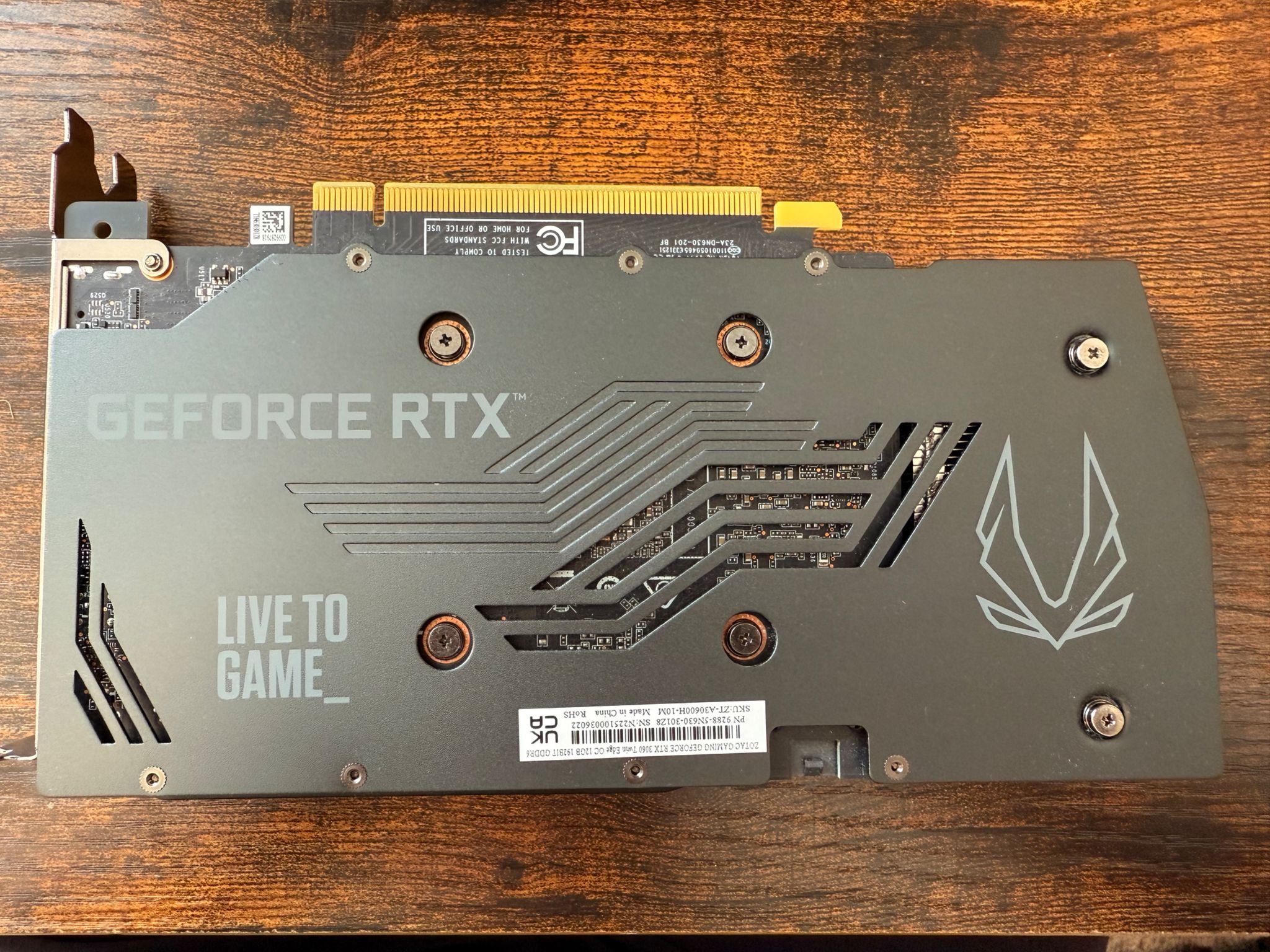 Zotac Twin Edge OC RTX 3060 12GB