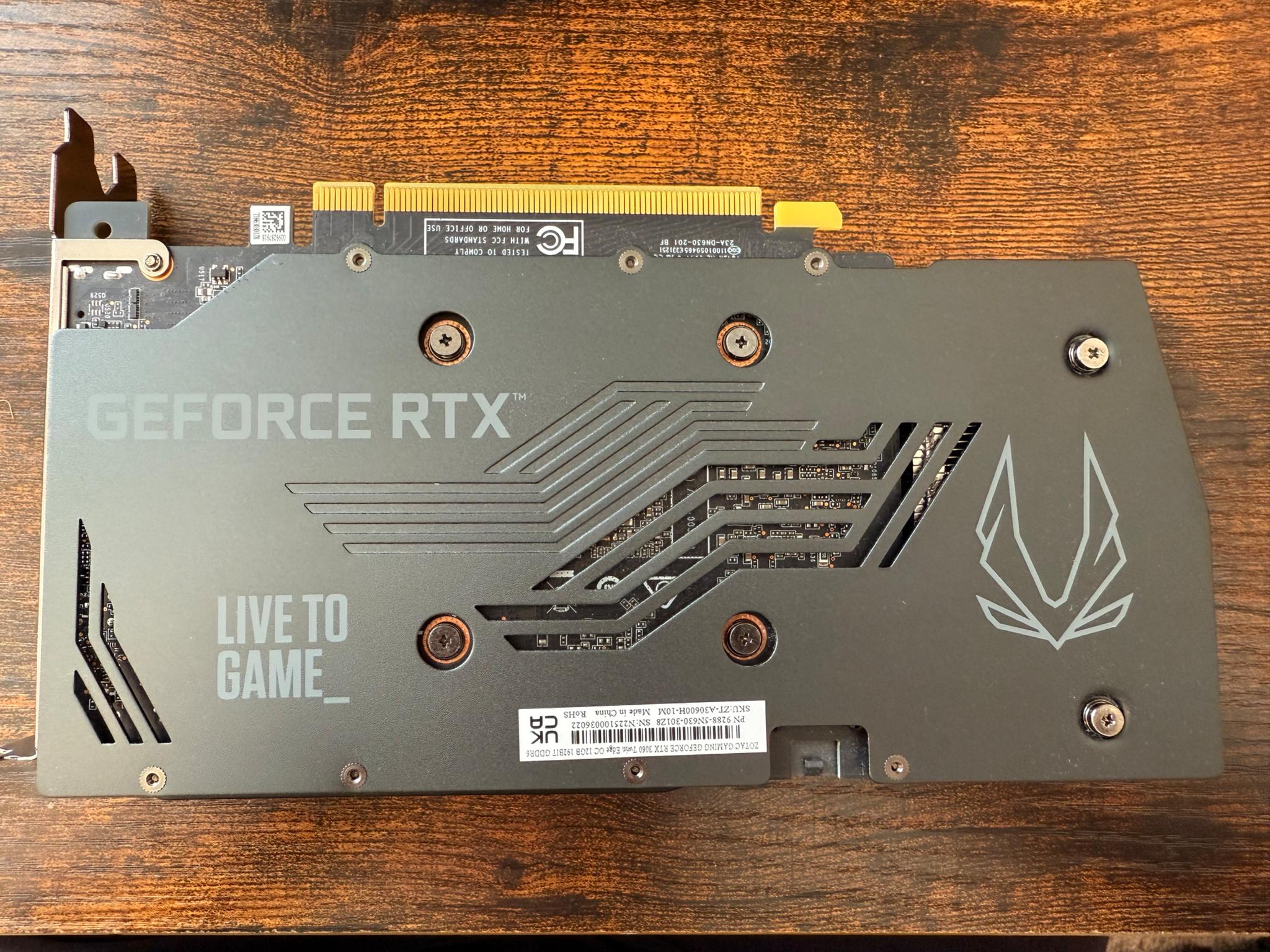 Zotac Twin Edge OC RTX 3060 12GB